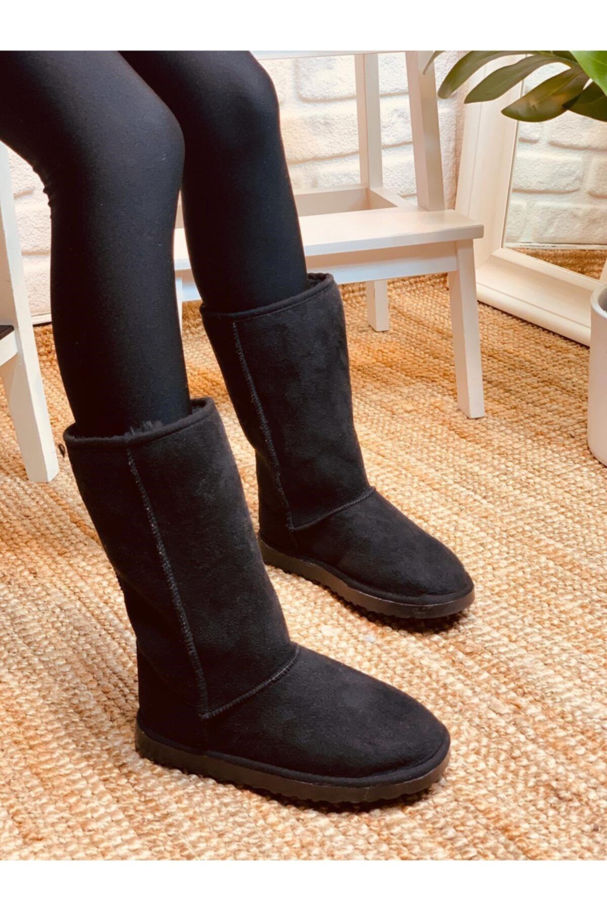 Lady Kadın Siyah Style Çizme