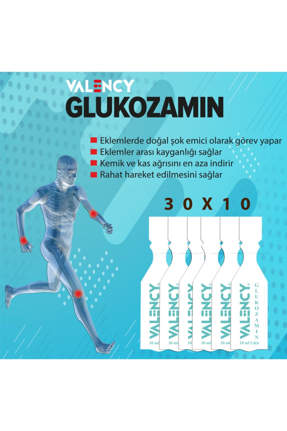 Valency Glukozamin Likit Collagen Complex - Chondroitin Msm Boswellia Collagen D Vitamini K2 Vitamini