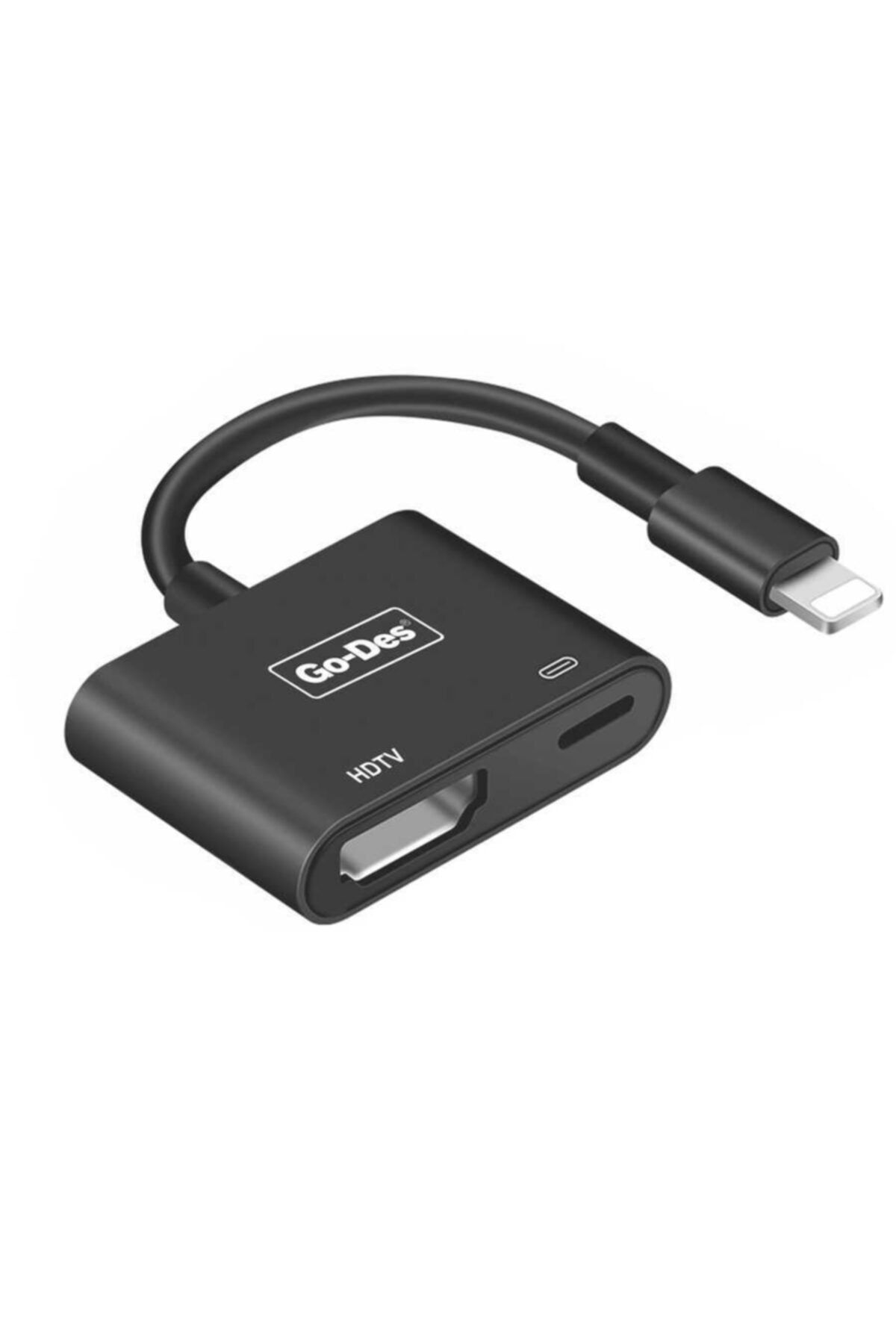 GoDes Gd-8285 Hdtv+Lightning Dönüştürücü Renk Siyah