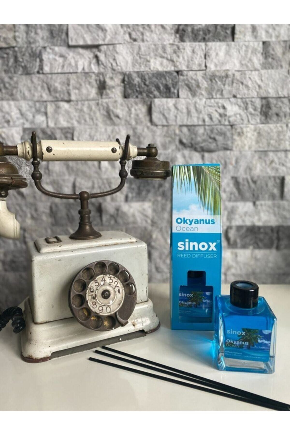 Sinox Bambu Çubuklu Okyanus Oda Ofis Banyo Kokusu 120 Ml Yüksek Esans Kalıcı Koku