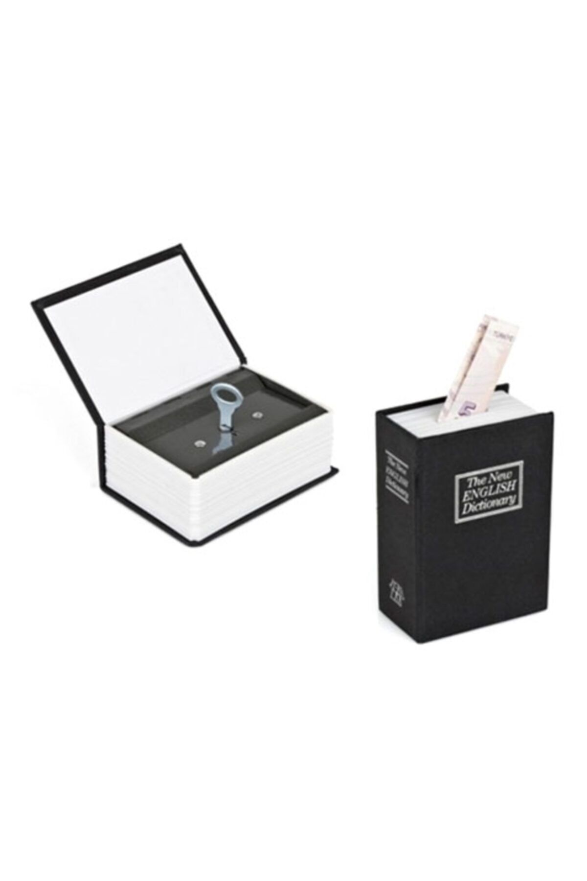 toptanperpa Kitap Görünümlü Mini Gizli Kasa Kumbara