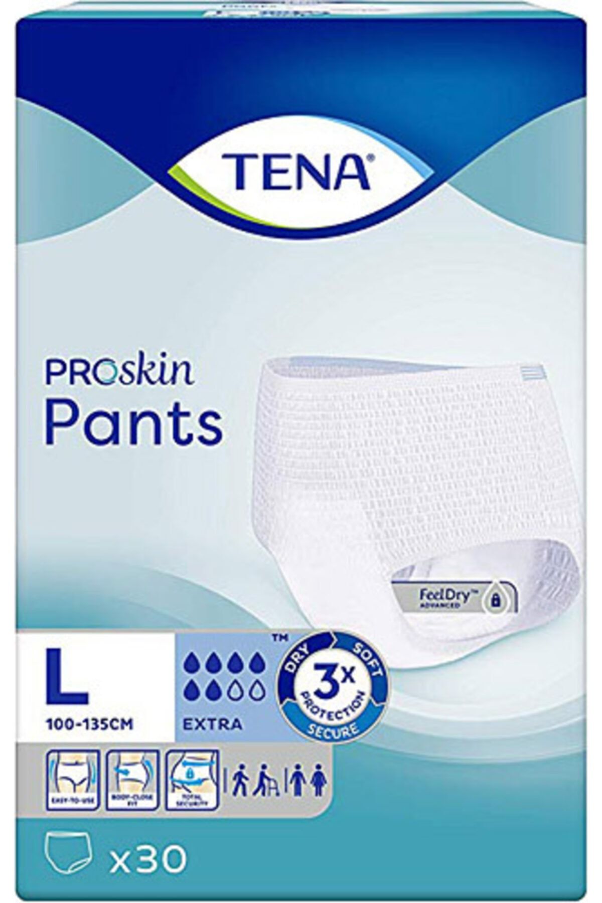 TENA Proskın Pants Plus Emıcı Külot Large