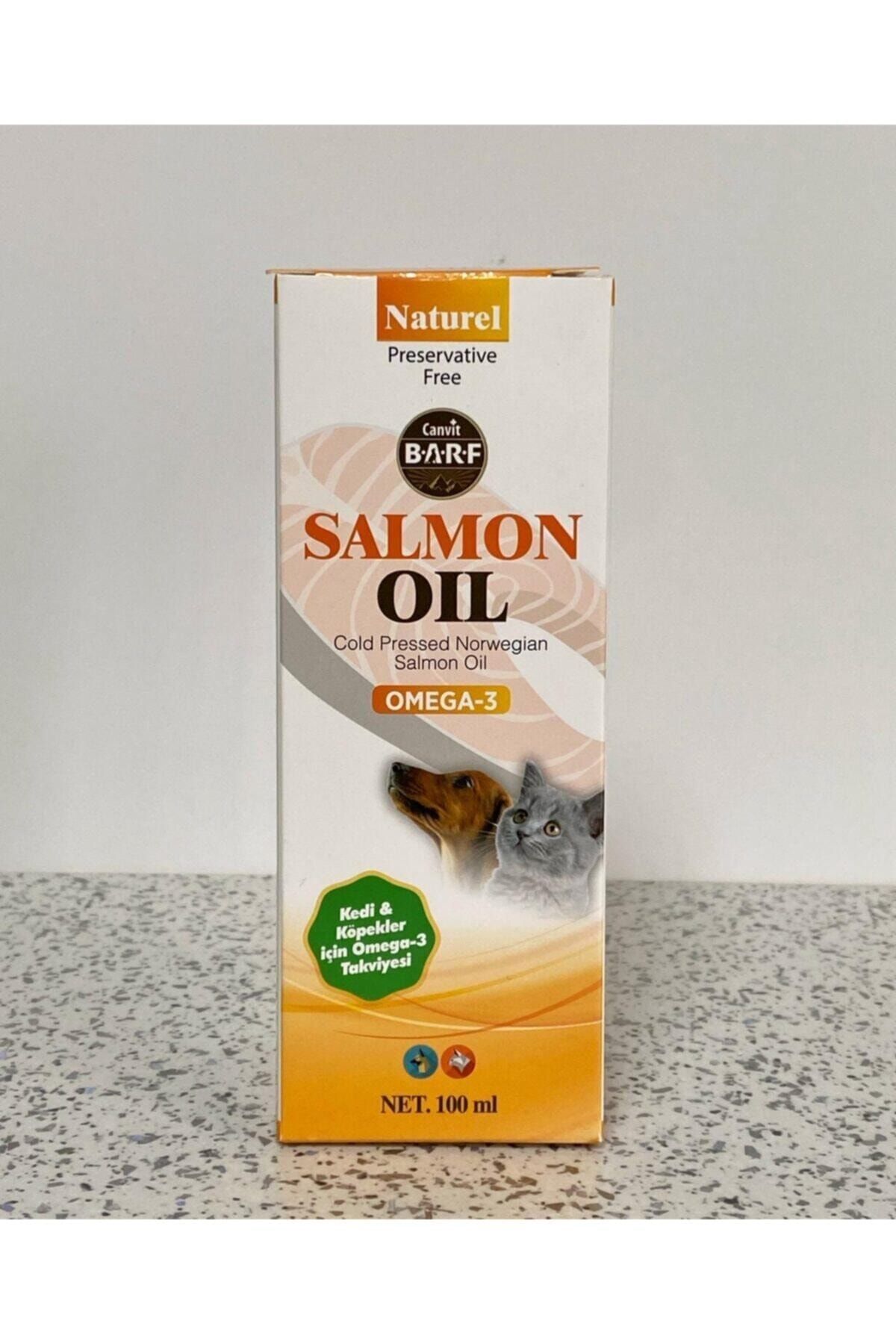 Canvit Barf Salmon Oil Kedi Köpekler Için Balık Yağı 100 ml