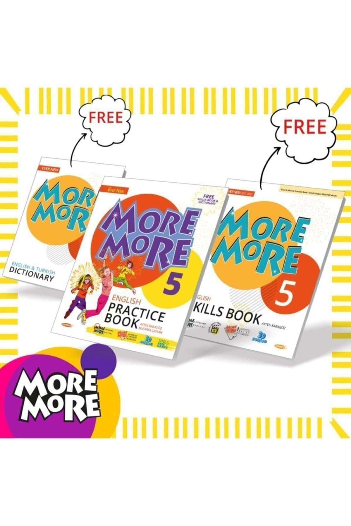 Kurmay Elt Yayınları Kurmay Elt More And More 5. Sınıf English Practice+skills Book+dictionary 2022