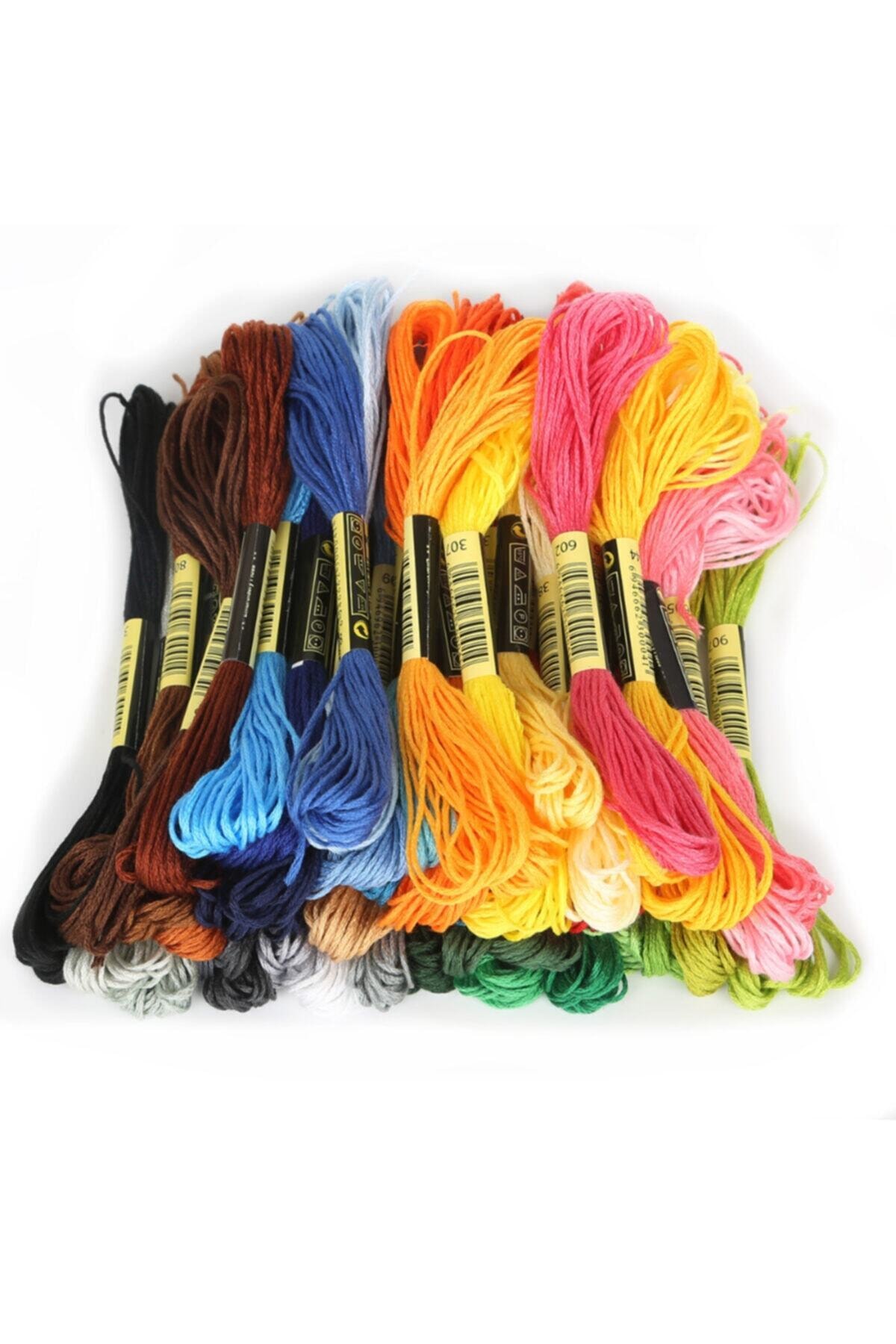 Almila 25 Farklı Renk Etamin Kanaviçe Nakış İpi