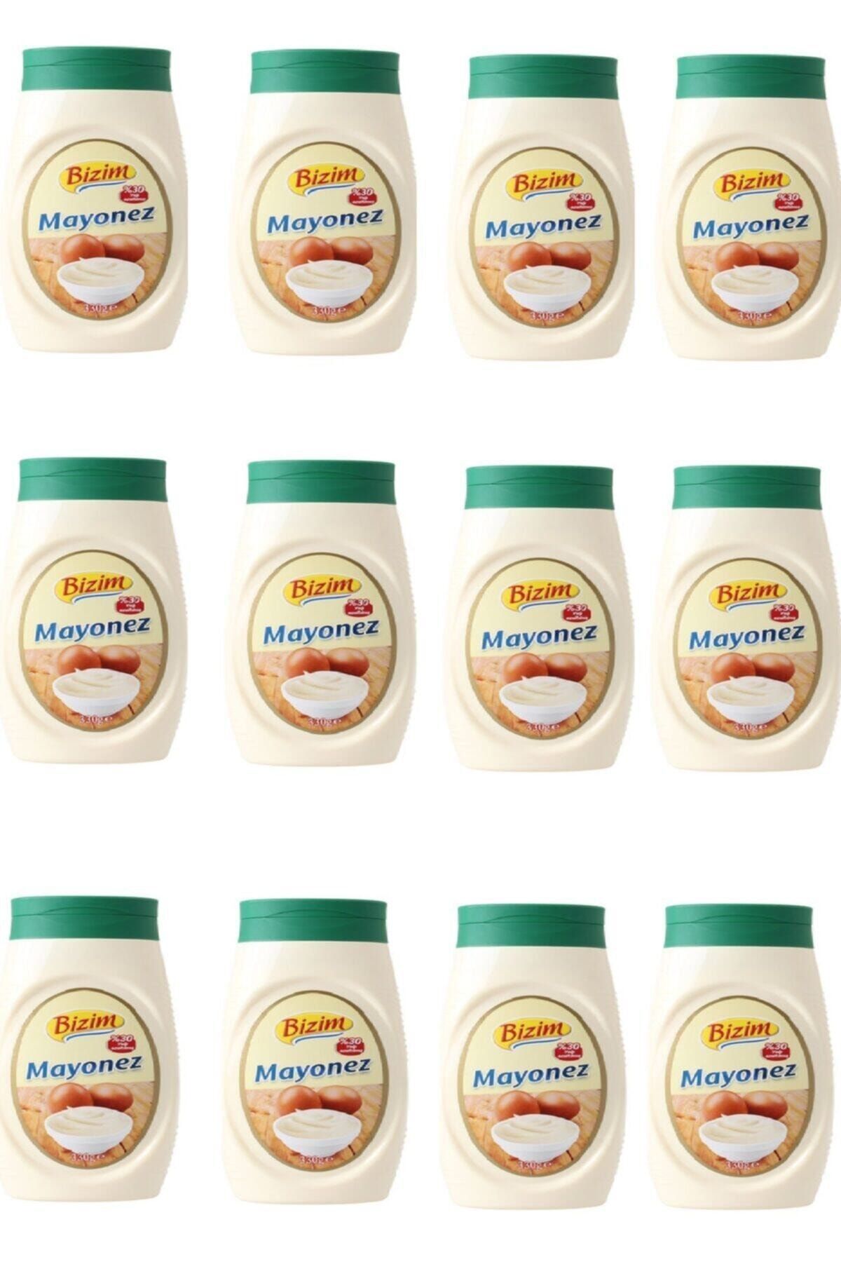 Bizim Mutfak Bizim Mayonez 330 Gr X 12 Adet
