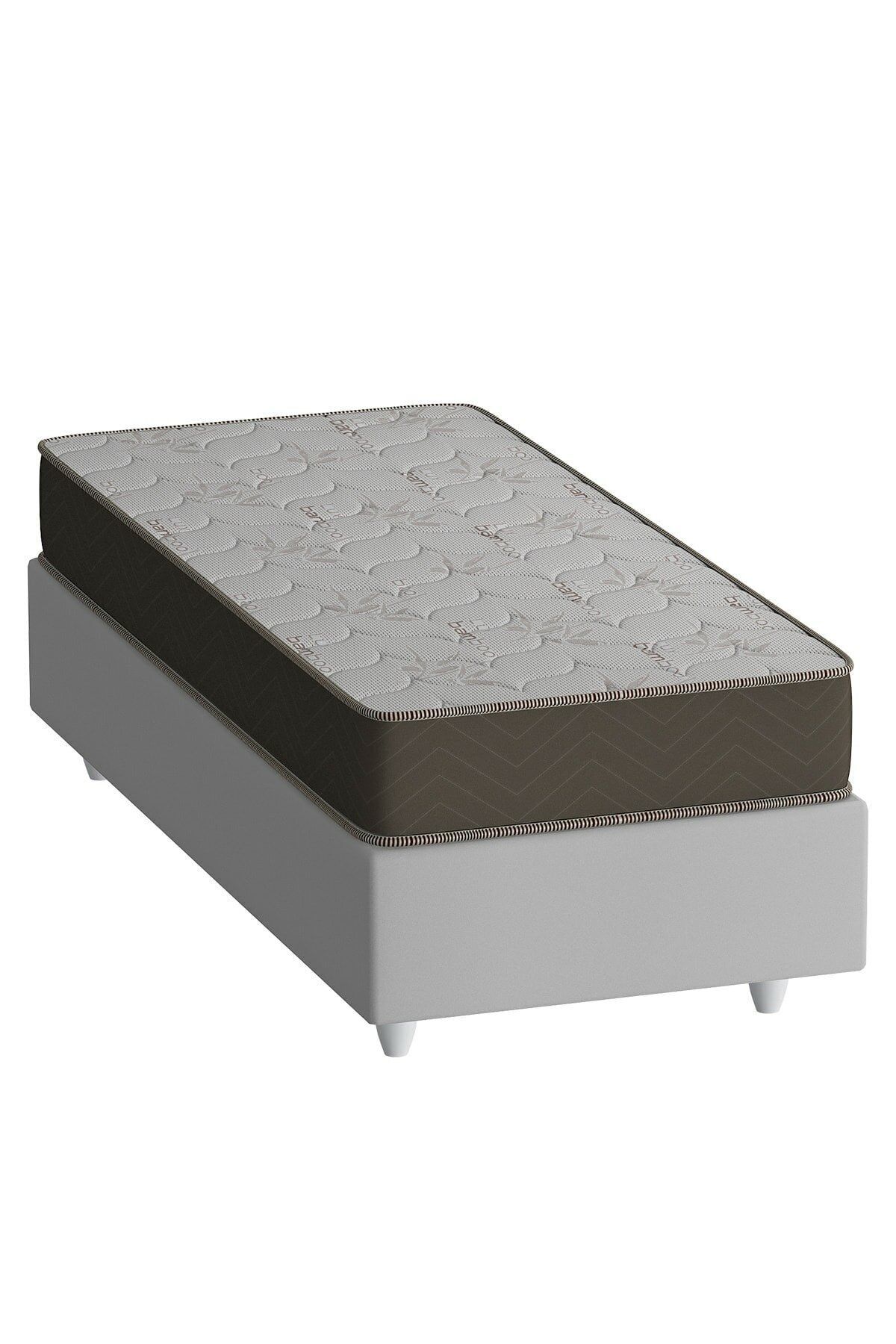 HUGOYBEDDİNG 70x165x20 Bamboo Ortopedik Yaylı Bebek Yatak(kesinlikle Vakumsuz Orjinal Gönderilir)