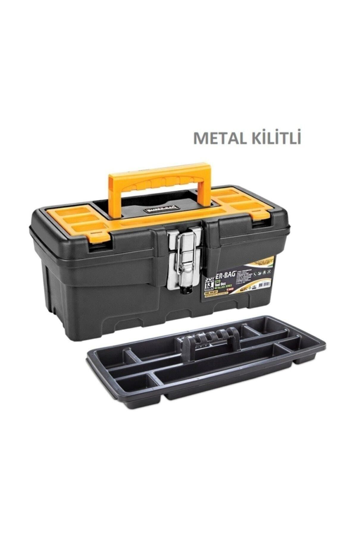 Süper Bag Takım Çantası 13 No Super-bag Metal Kilitli Siyah