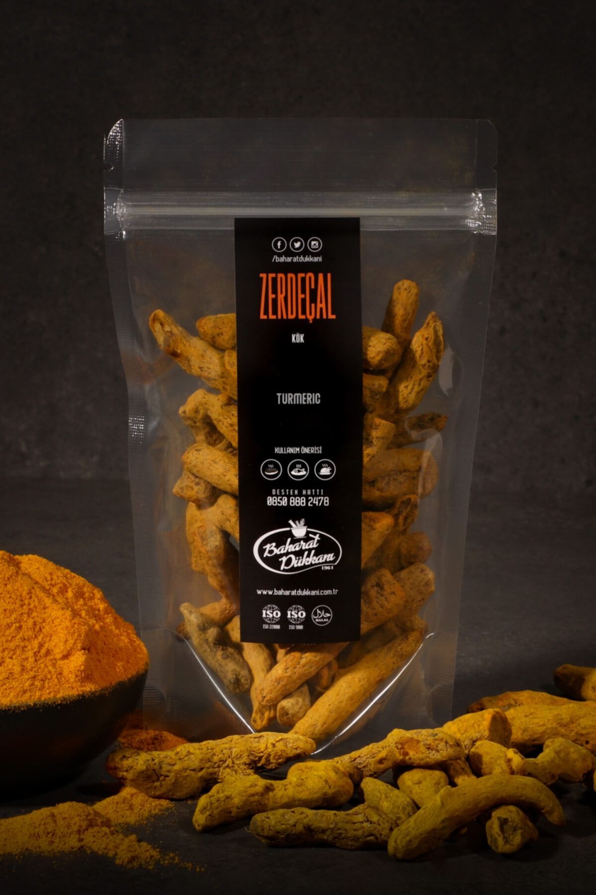 Baharat Dükkanı Zerdeçal (Kök) 30gr