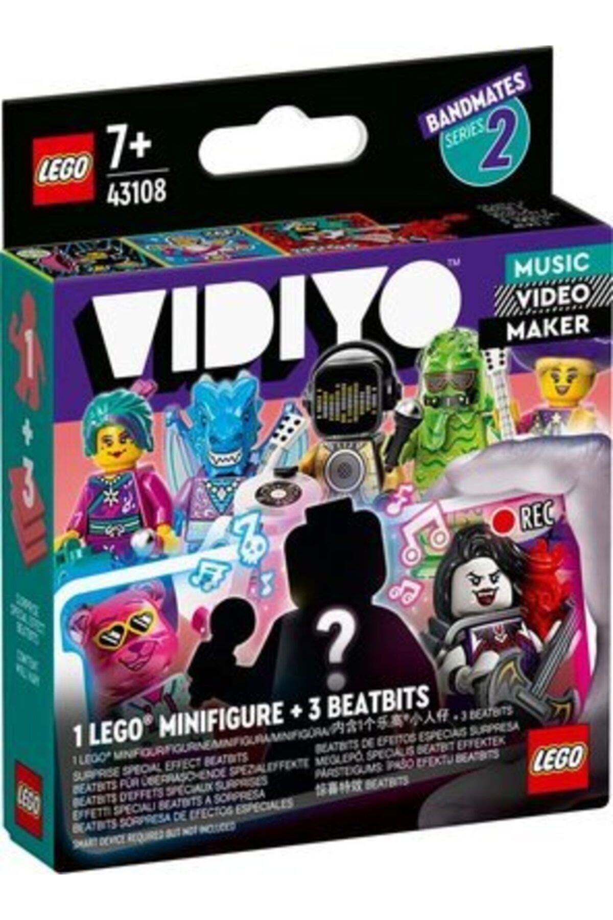 LEGO Vidiyo 43108 Bandmates Birleştir Oyna Seti