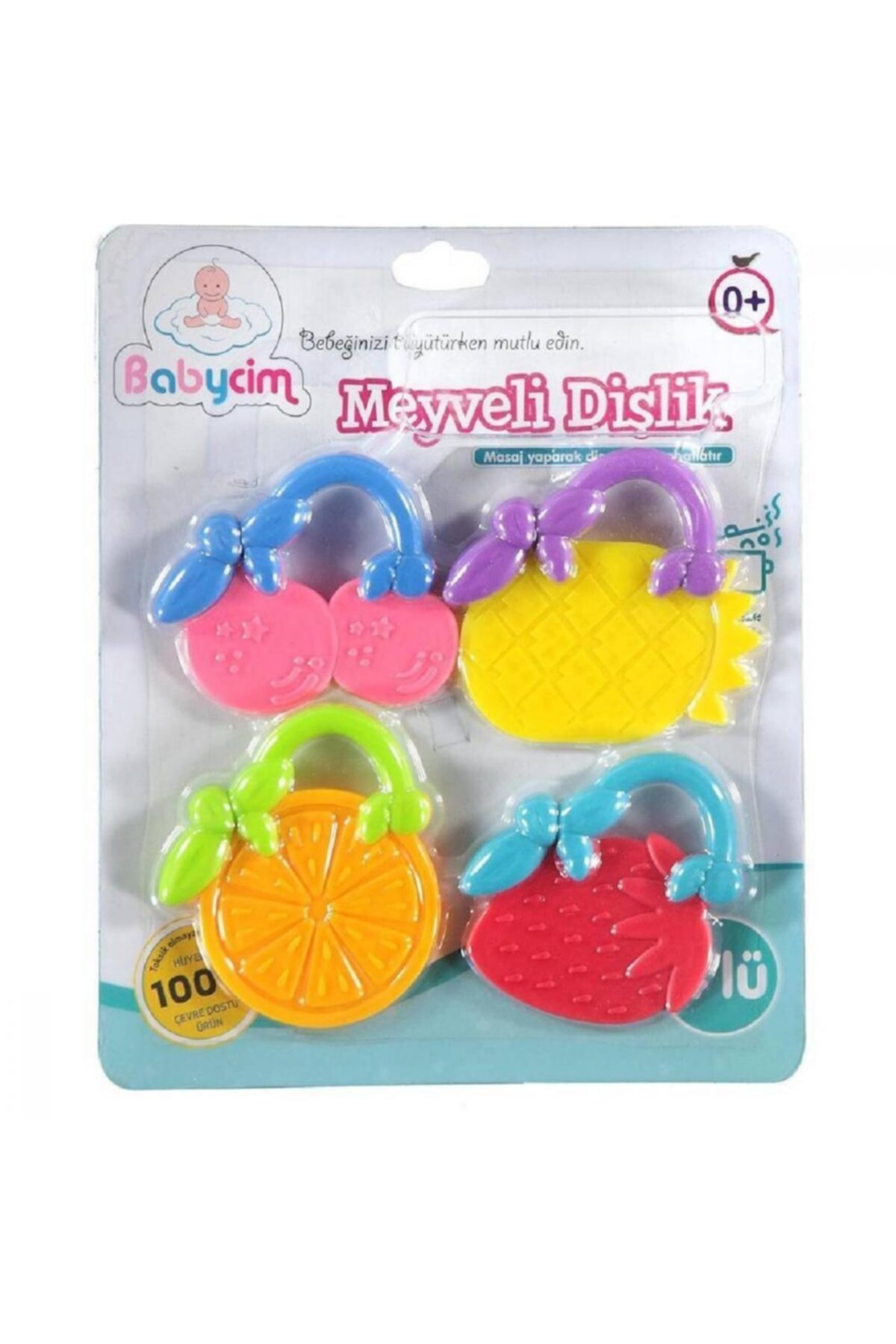 Birlik Oyuncak Babycim Meyveli Dişlik  Yaz Meyveleri