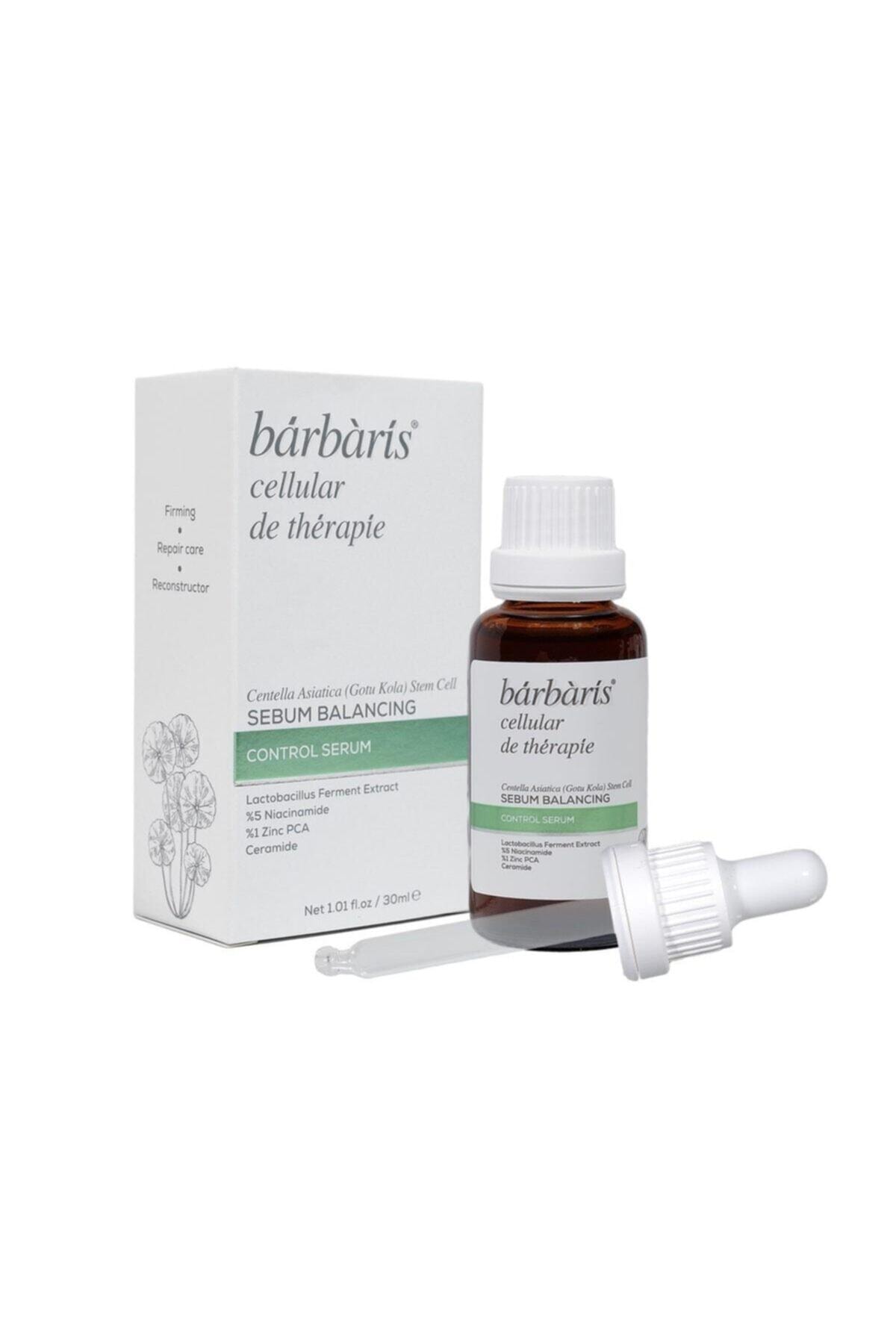Barbaris Sivilce Ve Gözeneklere Karşı Onarıcı Ve Sebum Dengeleyici Serum (%5 Niacinamide + %1 Zinc)