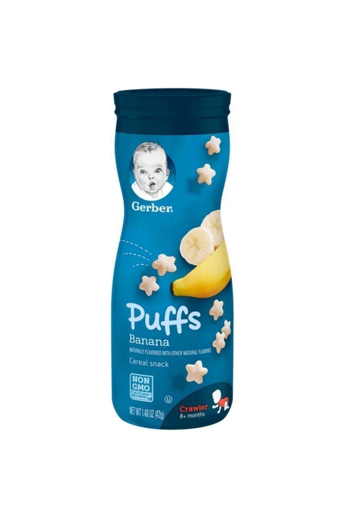 GERBER Banana Puffs Atıştırmalık 42 gr.