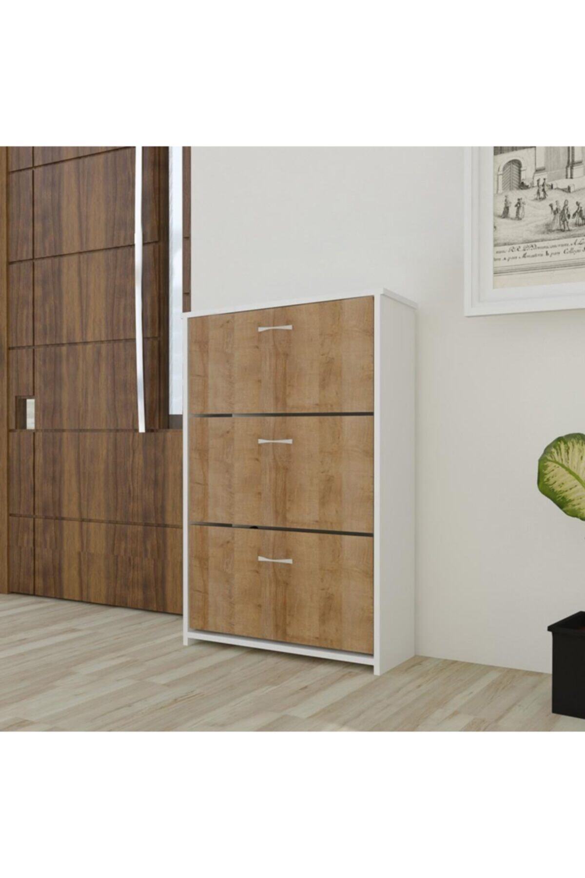 Evnovi Triplex Düşer Kapak Ayakkabılık Cordoba