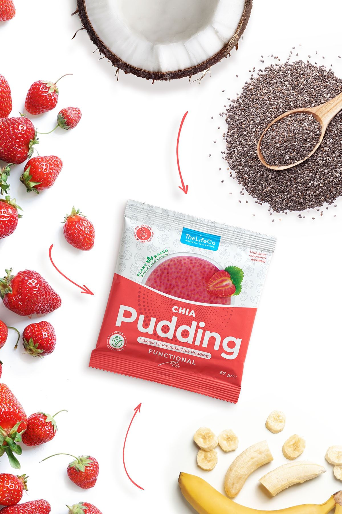 TheLifeCo Chia Pudding 57 gr