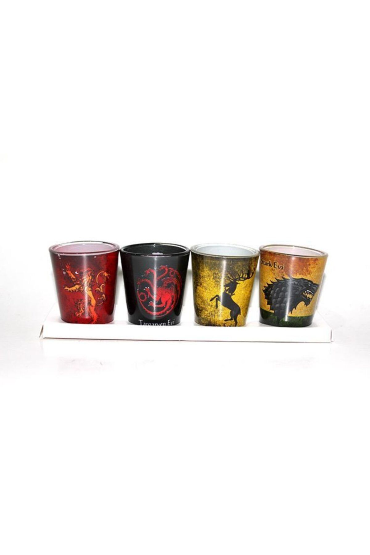 DNZ İNCE Game Of Thrones 4 lü Shot Bardak Seti
