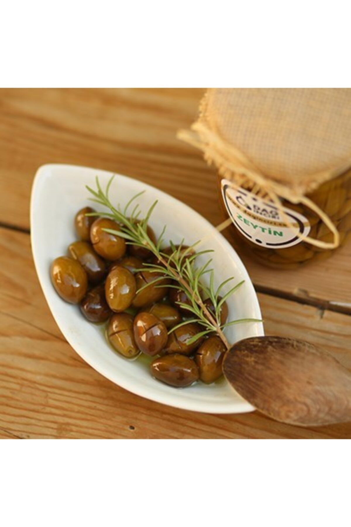 Dağ İnciri Yağlı Kırma Zeytin 550 gr