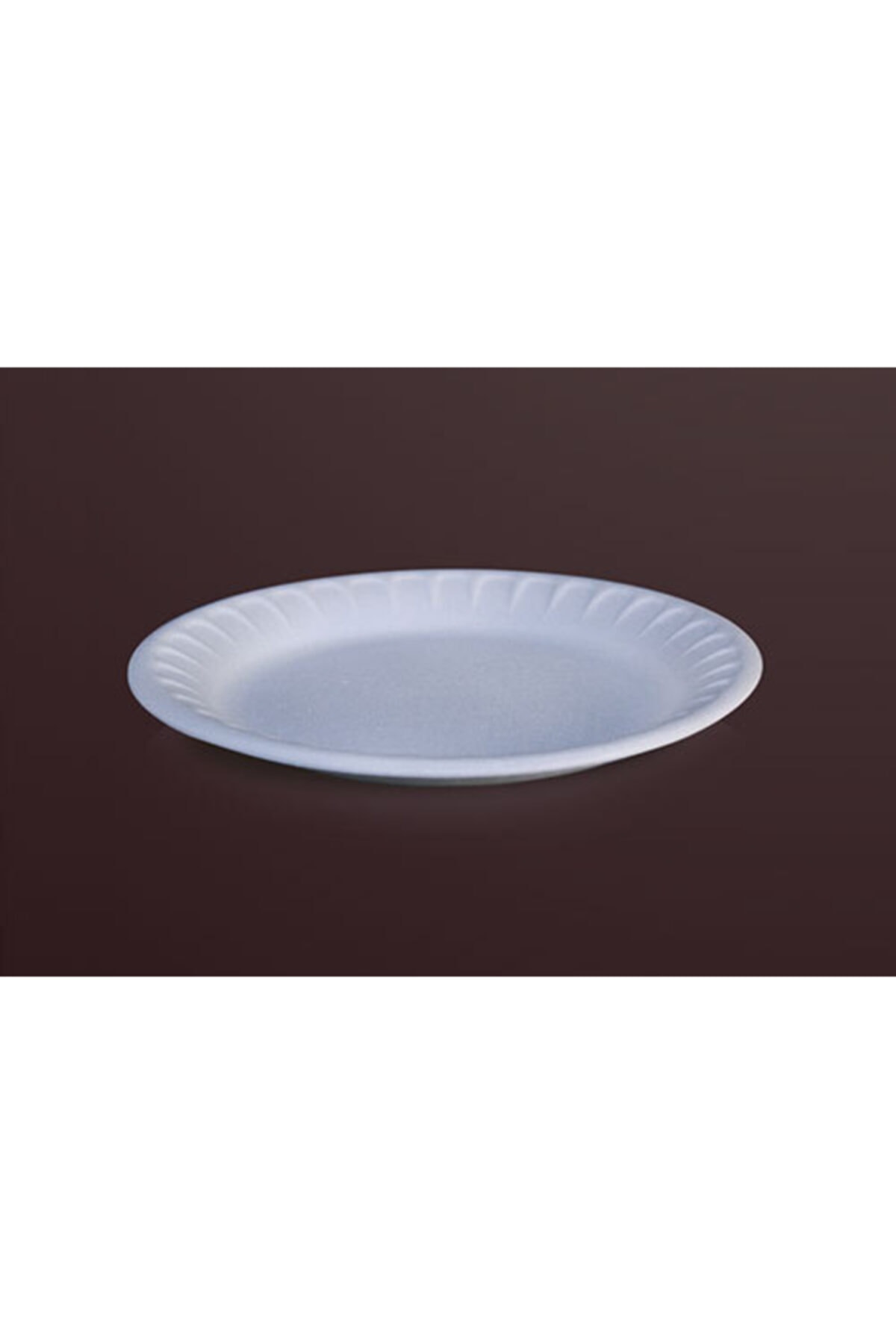 DAĞYÜCE 255 Mm Yuvarlak Köpük Tabak 100 Adet