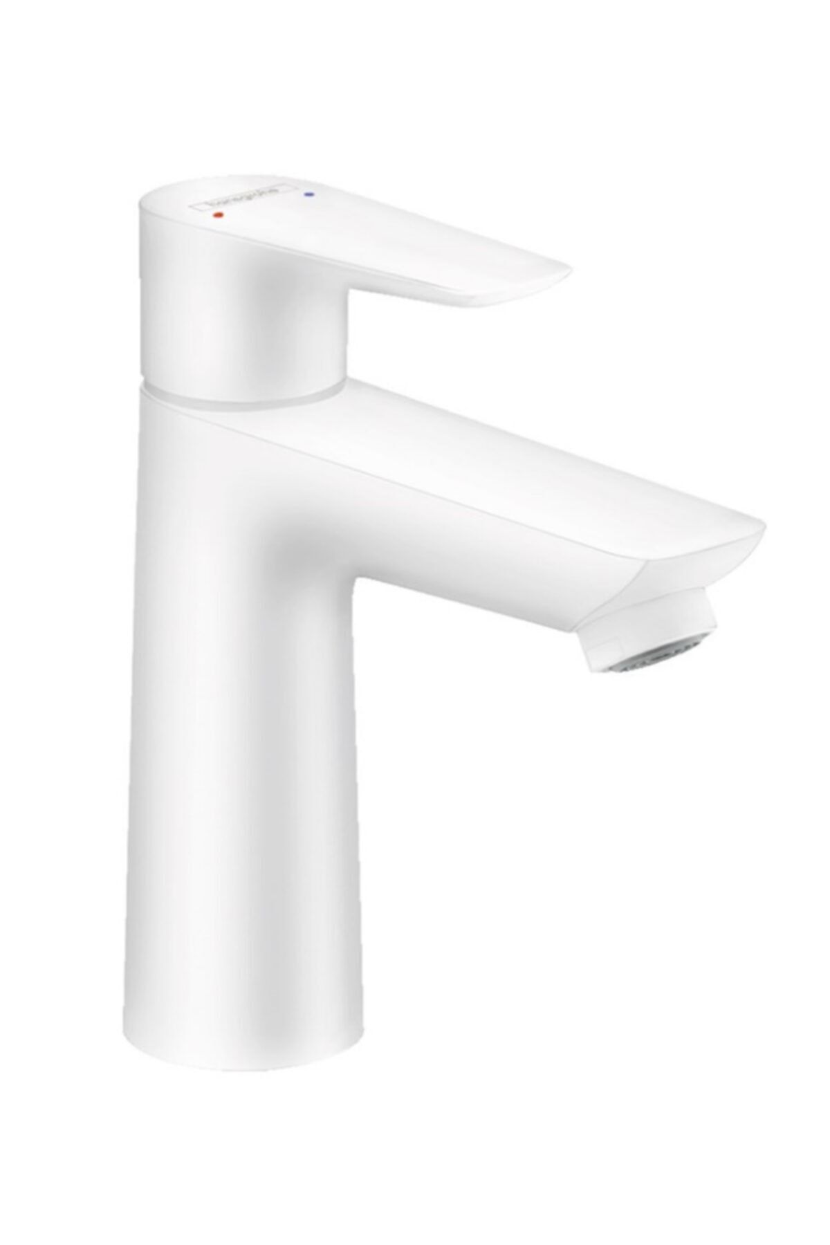 Hansgrohe Talis E Tek Kollu Lavabo Bataryası 110 Kumandalı, Satin Beyaz, 71710700