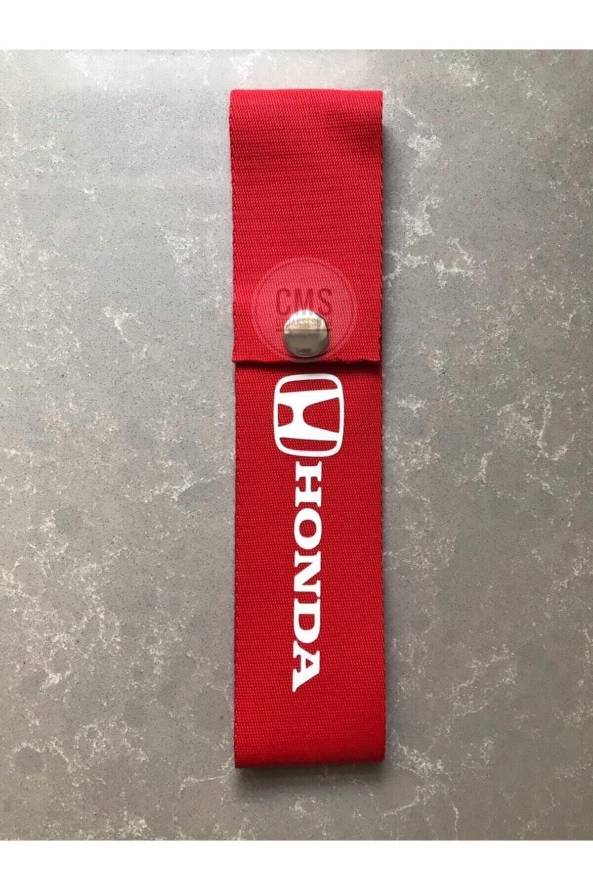 CMS OTO AKSESUAR Honda Kırmızı Tampon Çeki Ipi - Honda Tampon Dili - Honda Çeki