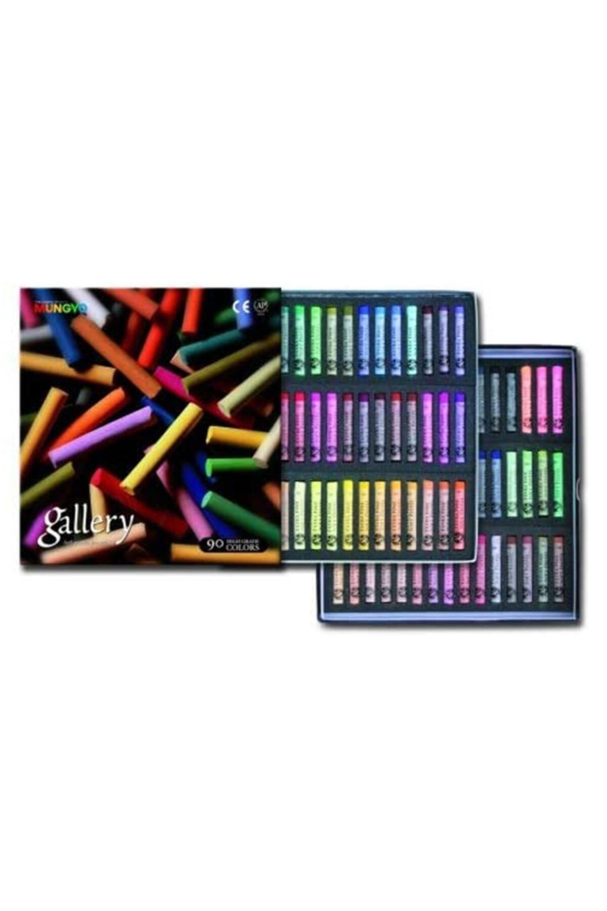 Anka Art Mungyo Gallery Artist Yuvarlak Soft Toz Pastel Boya Seti 90lı Mpa
