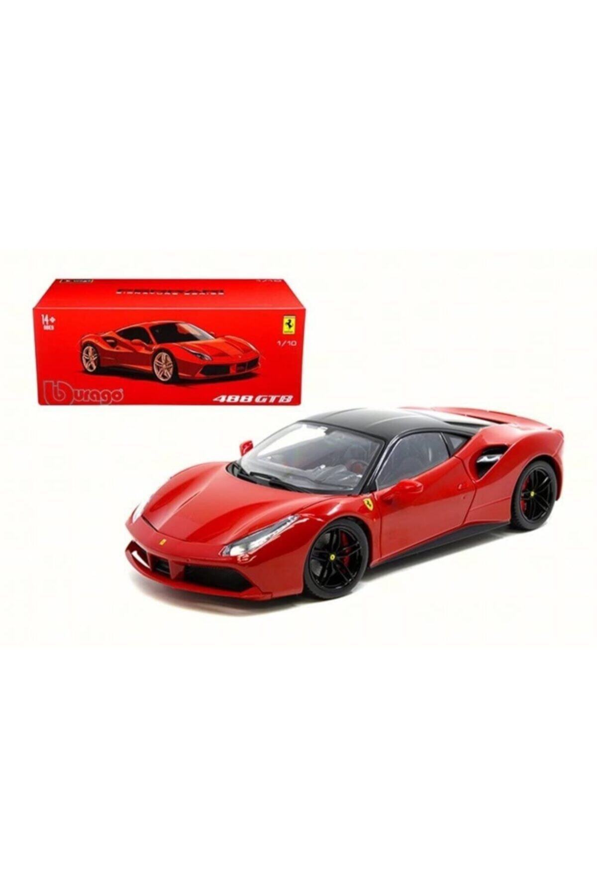 BigsToy Bburago 1:18 Ferrari Signature 488 Gtb Model Araba