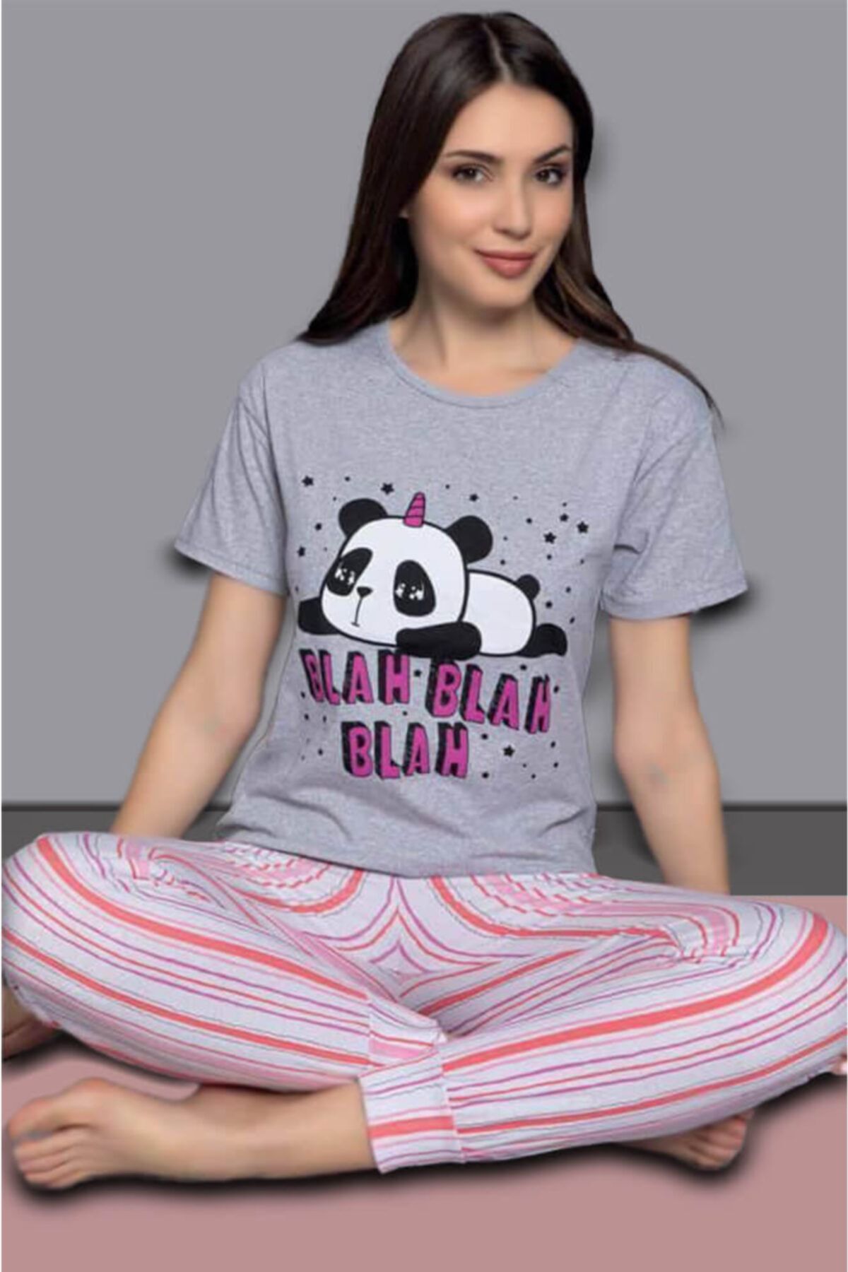 colezium Kısa Kol Kadın Pijama Takımı