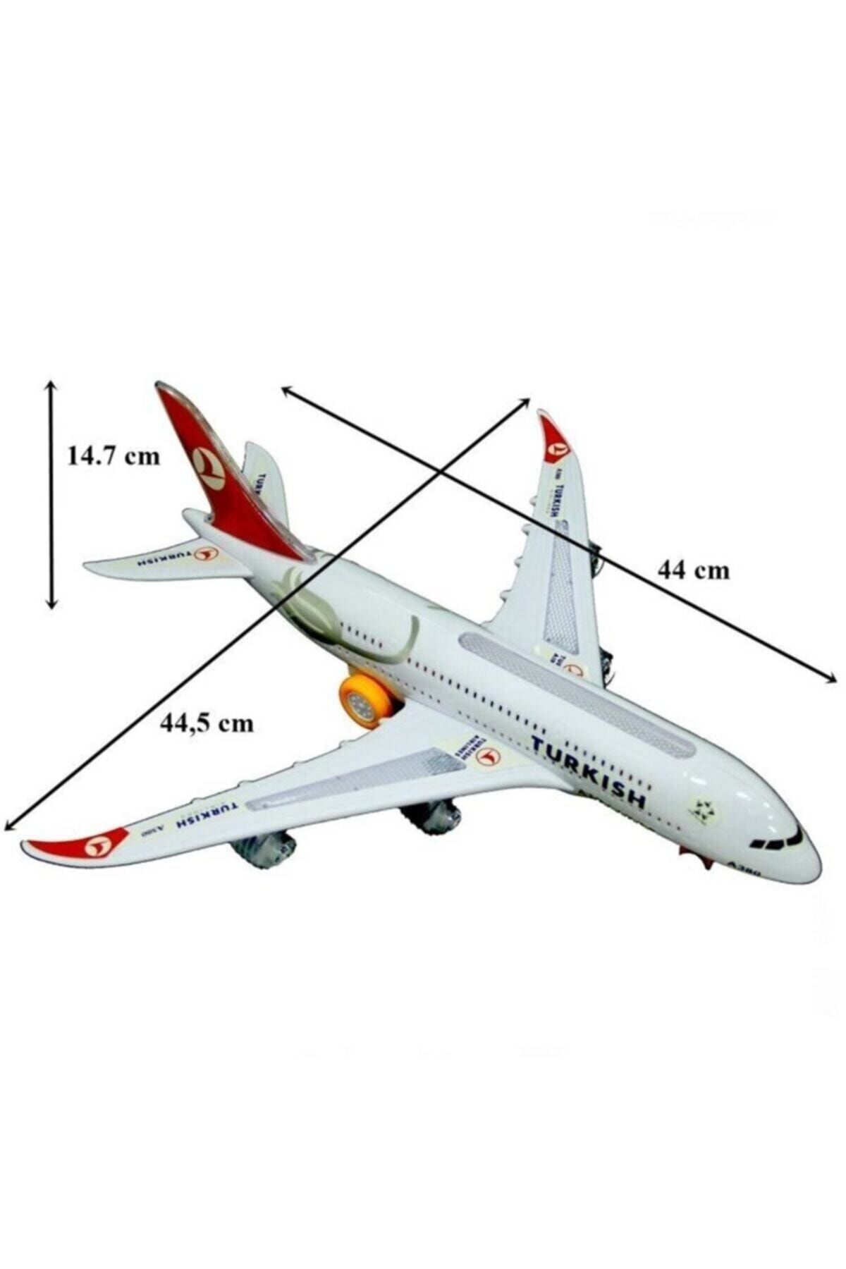guntasavm Kutulu Pilli Işıklı Aırbus A380 Uçak Ch-133tk