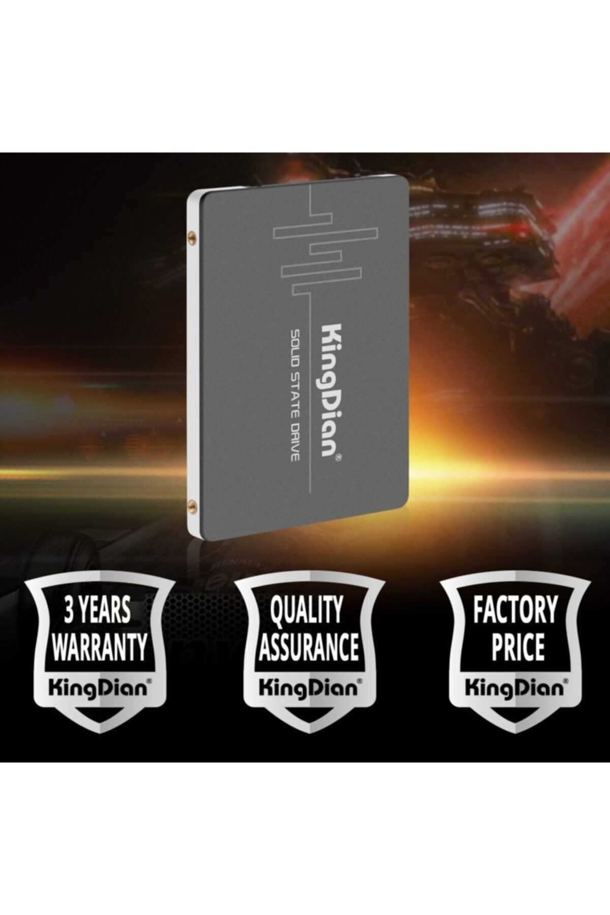 kingdian 480 gb ssd Kingdian 1 Tb Kapasiteli Ssd 6 Gb/sn Sabit Hard Disk Adınıza Faturalı 2 Yıl Garanti Aynı Gün Kargo