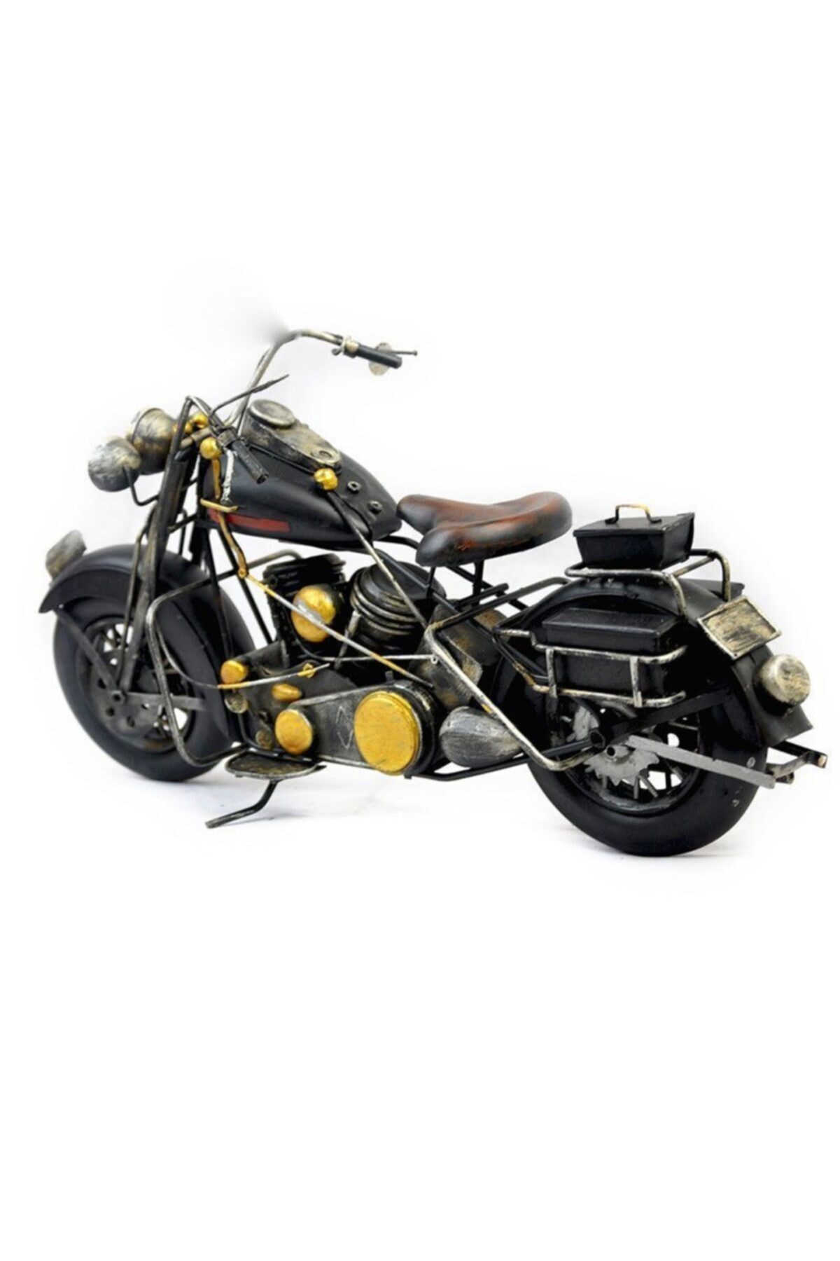 Misiny -siyah Metal Motosiklet Maketi