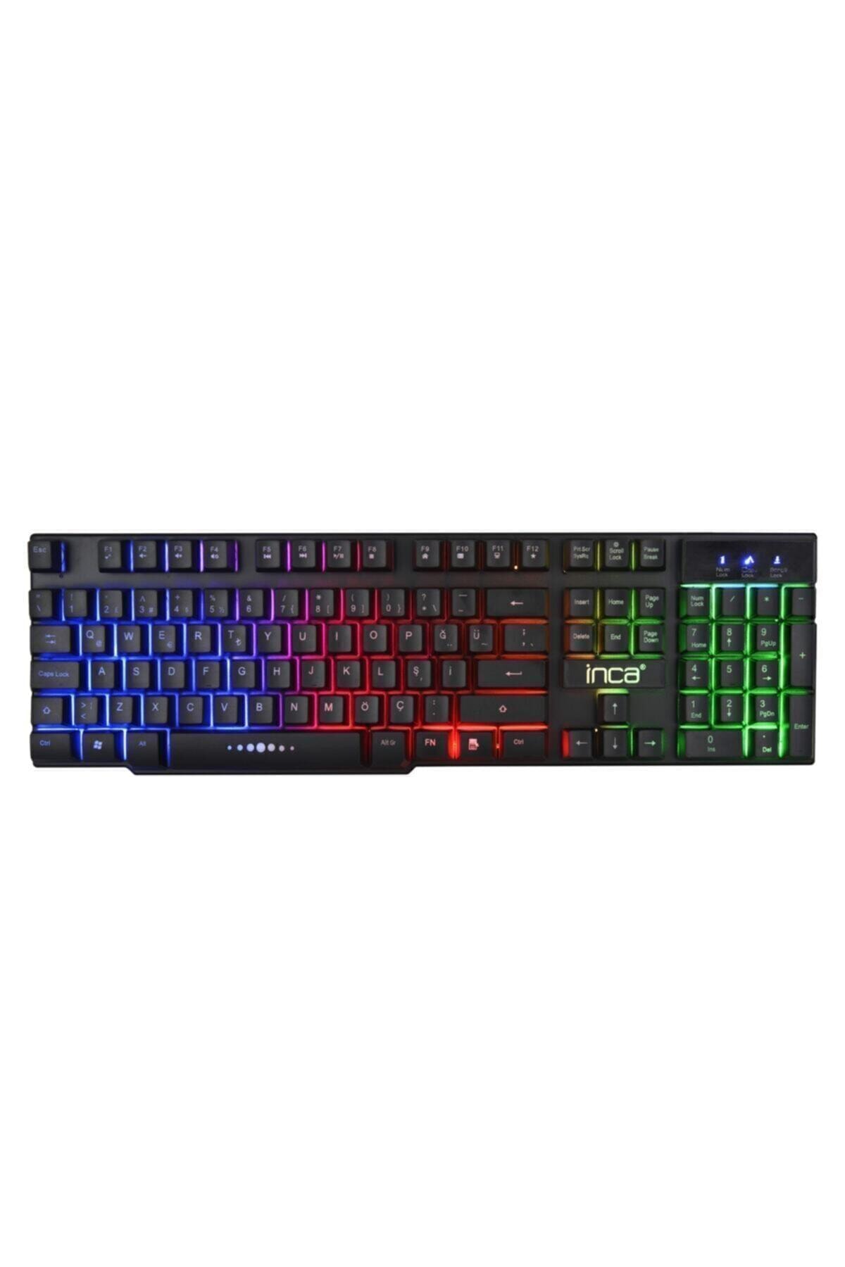 Inca Ikg-449 Raınbow Efect Mekanik Hisli Gamıng Klavye