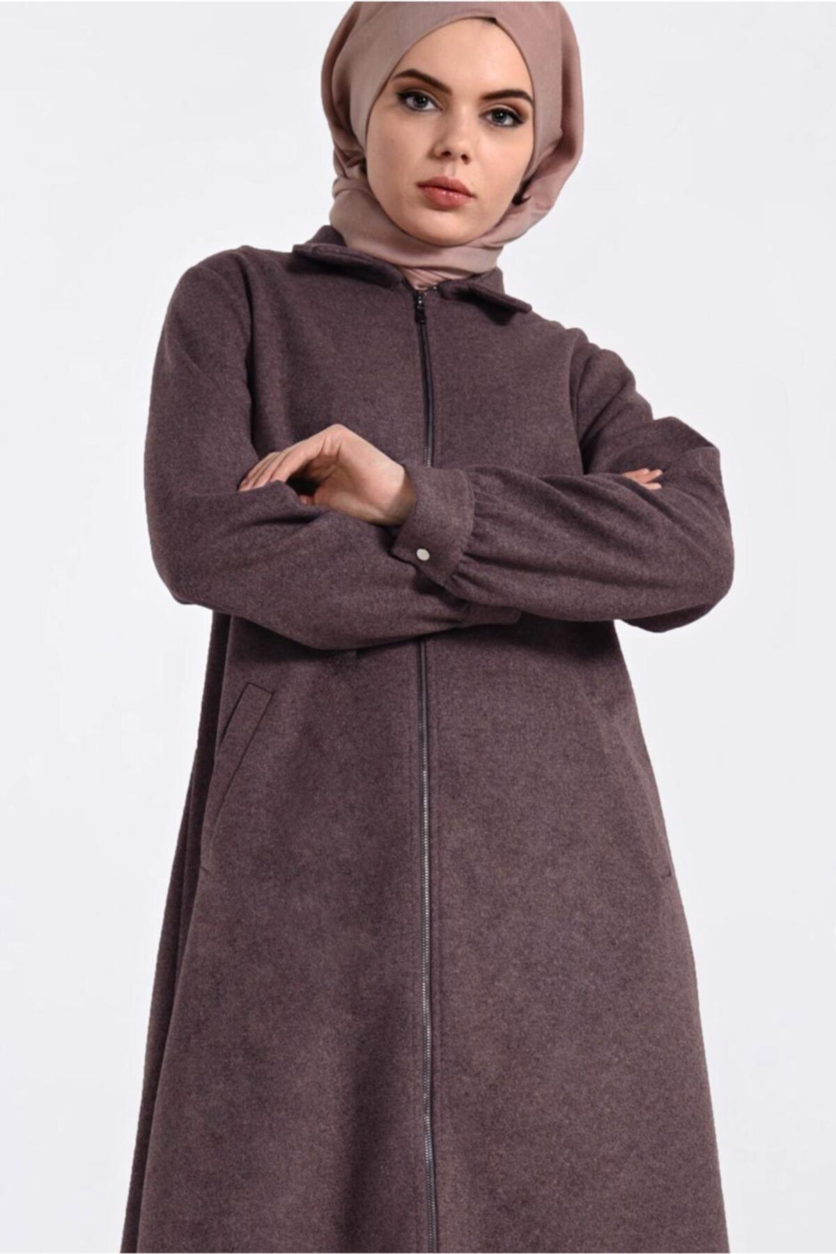 TRENDTESETTÜR Boydan Fermuarlı Giy Çık 4822