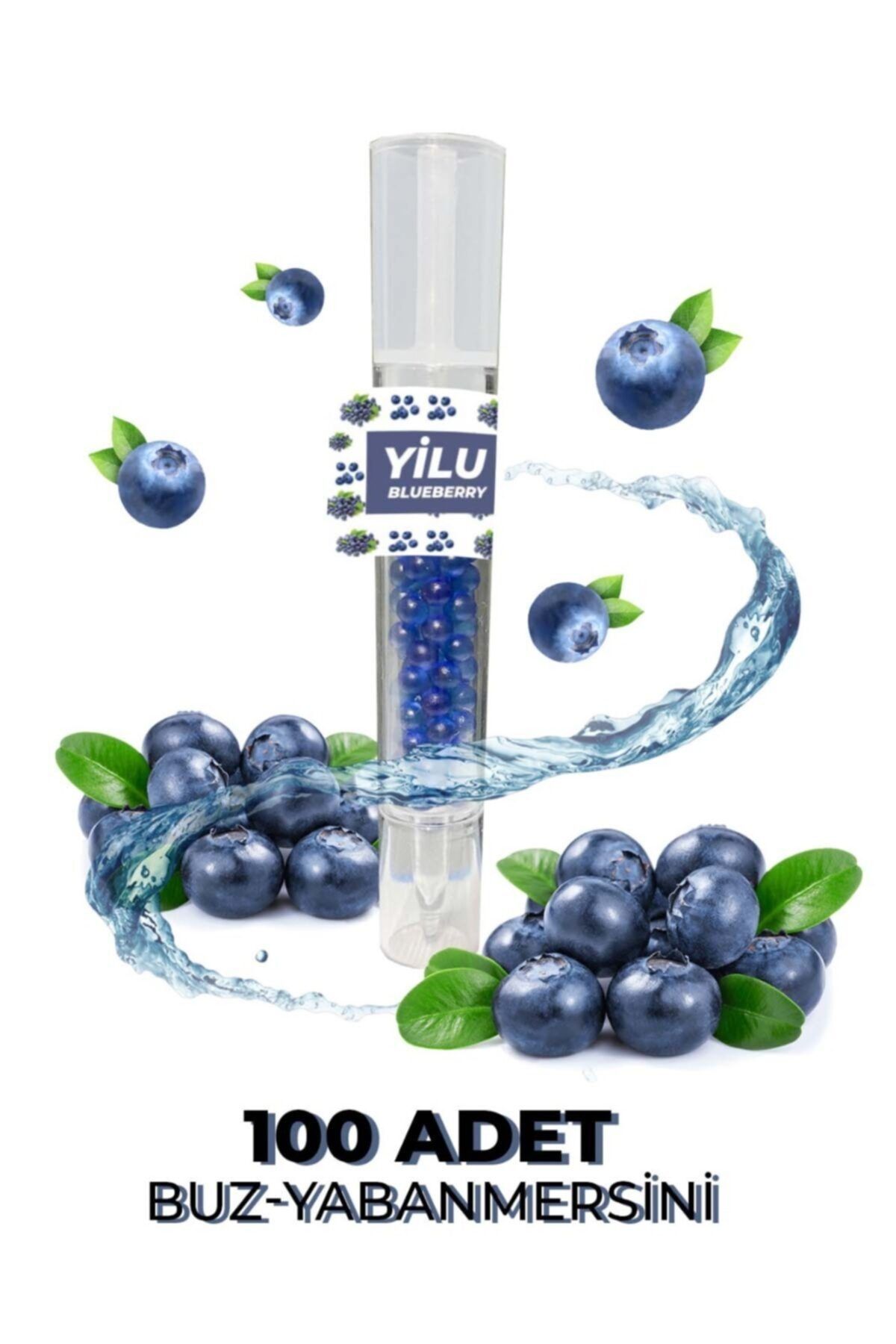 YİLU Mentol Topu 100 Adet Yaban Mersini Aplicatör Hediye