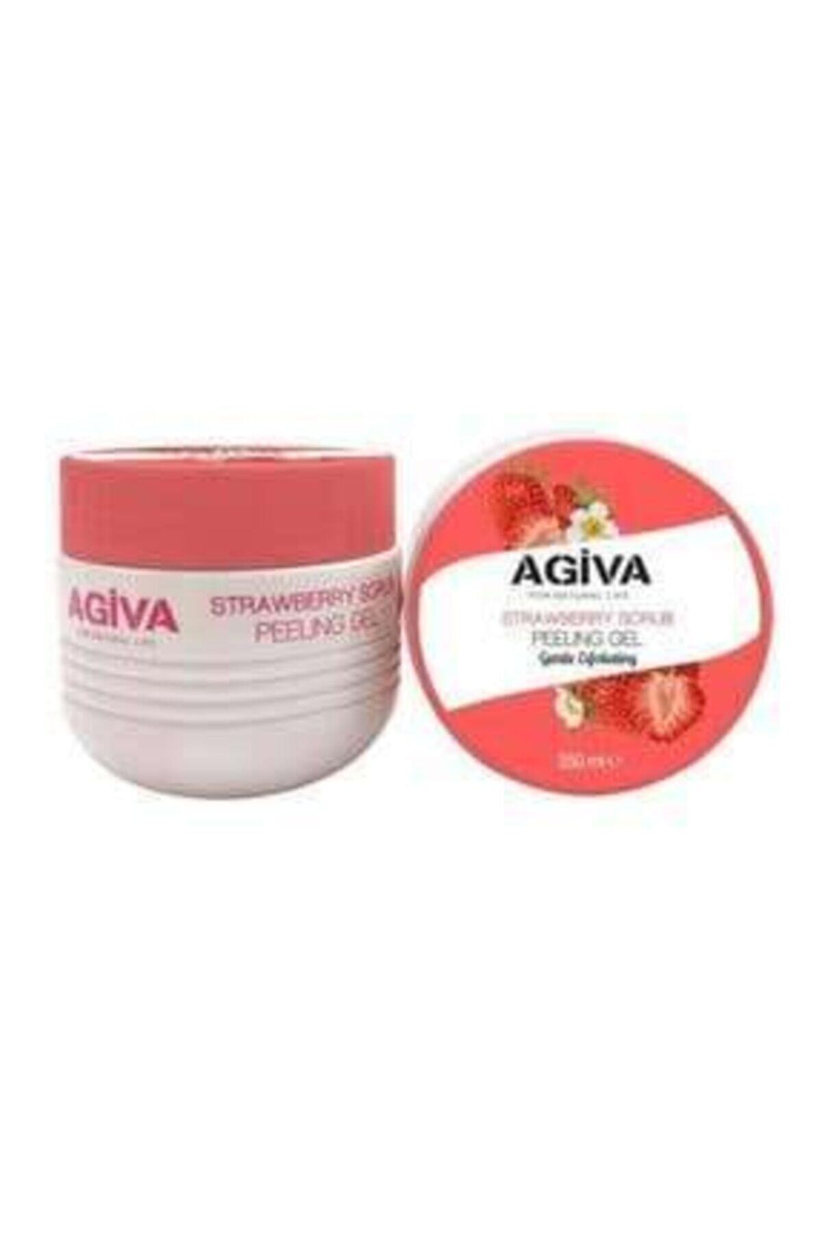 Agiva Çilek Özlü Peeling Jel 350 ml