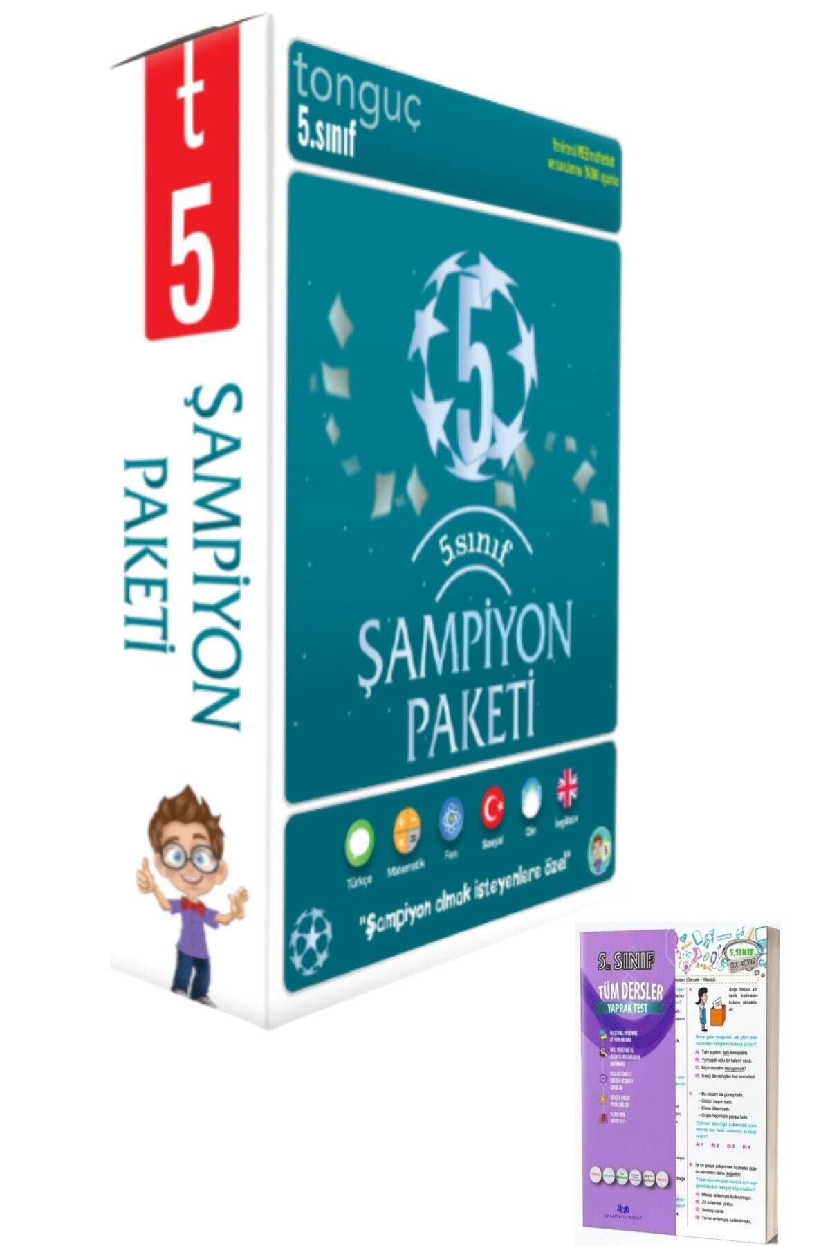 Tonguç Akademi 5. Sınıf Şampiyon Paketi + Yaprak Test Set 2021-2022