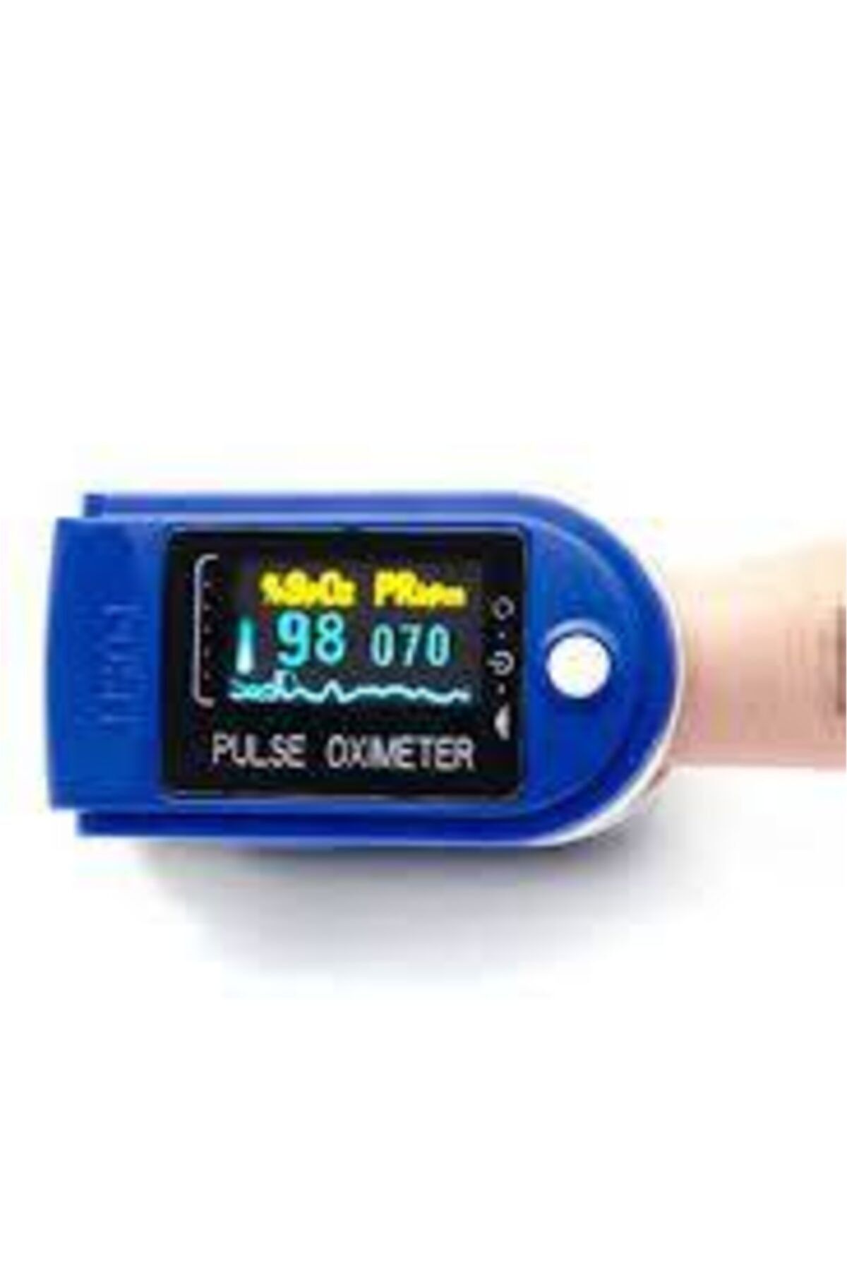 SağlıkMarketim Parmak Tipi Oksimetre Kan Oksijen Nabız Ölçer Oximeter