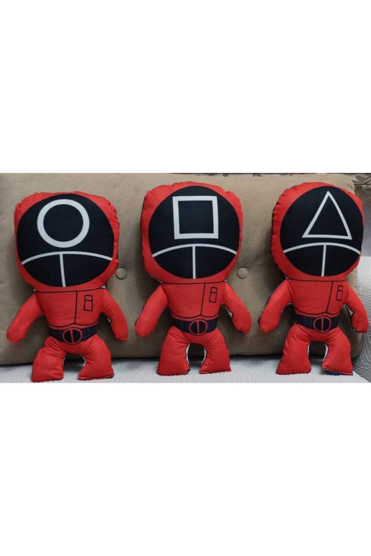 Mood Agenda Squid Game Peluş Yastık Seti 40 Cm.