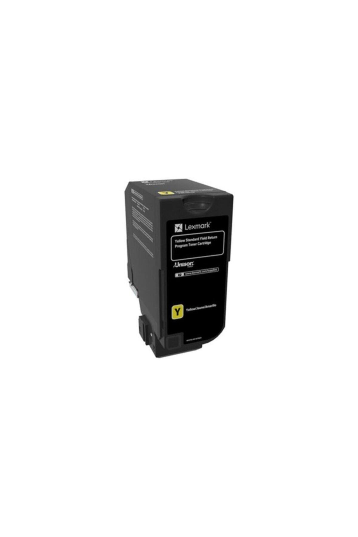 Lexmark Cs720-74c5sy0 Sarı Toner Yüksek Kapasiteli