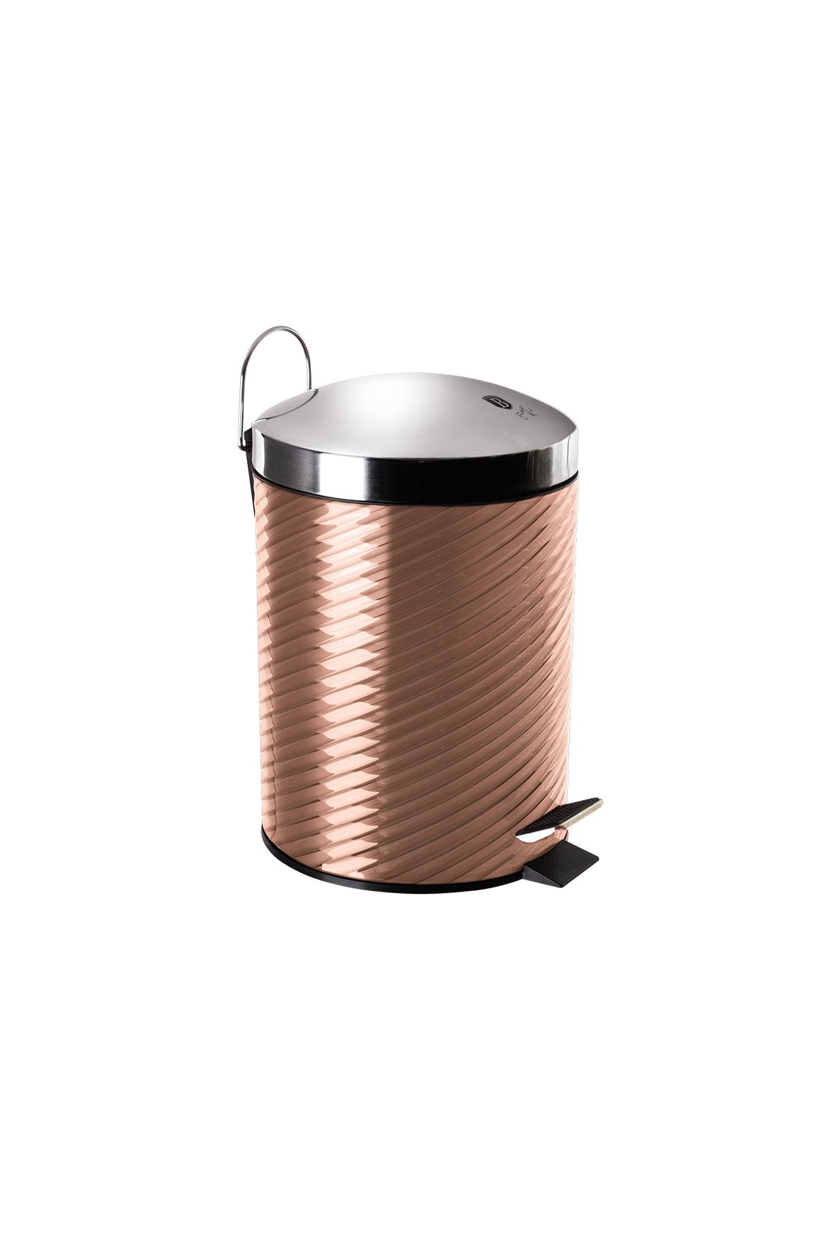 TİVOLİ By Berlinger Haus Pedallı Çöp Kutusu, 5l Metallic Line Rose Gold Edition