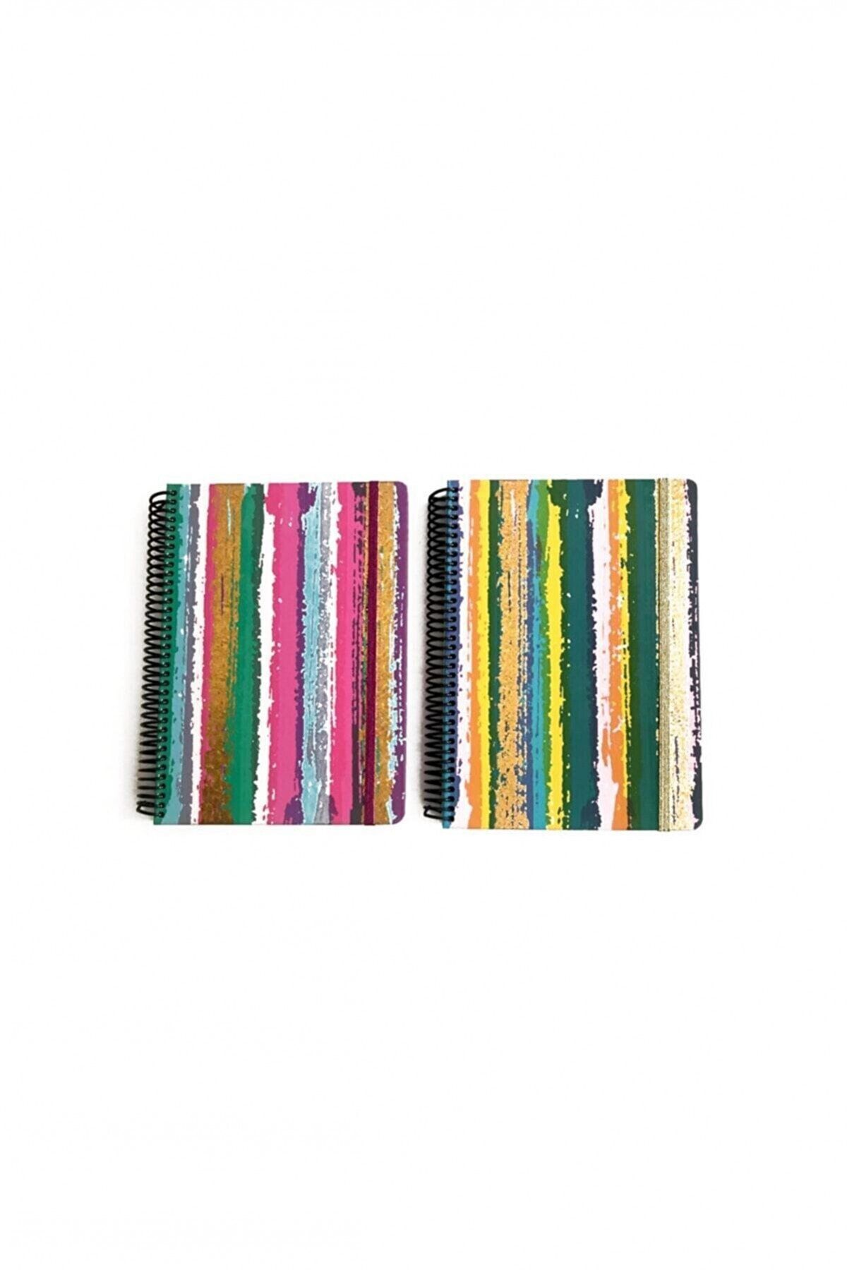KESKİN COLOR Glitter 17x24 100 Yaprak Sert Kapak Spiralli Defter