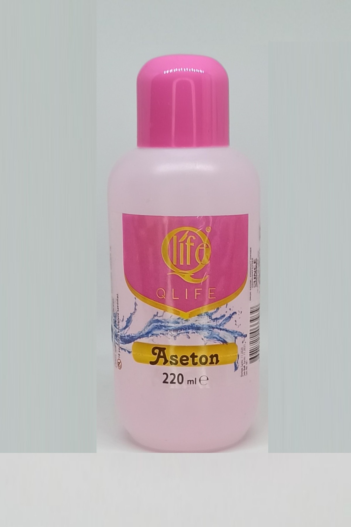 Q LİFE Qlife Pembe Aseton Oje Çıkarıcı 220 Ml