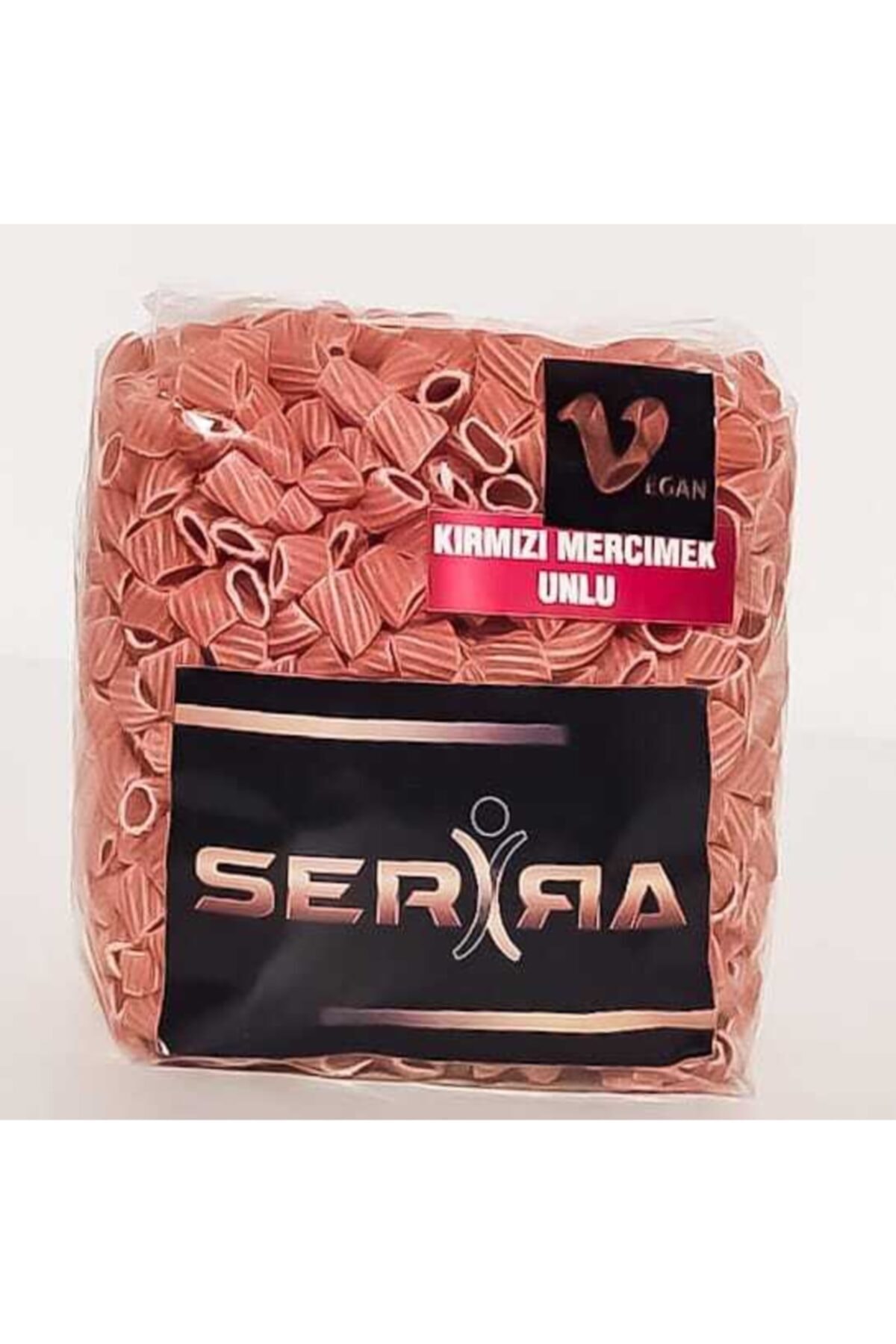 serira Vegan Kırmızı Mercimekli Boncuk 400 Gr.