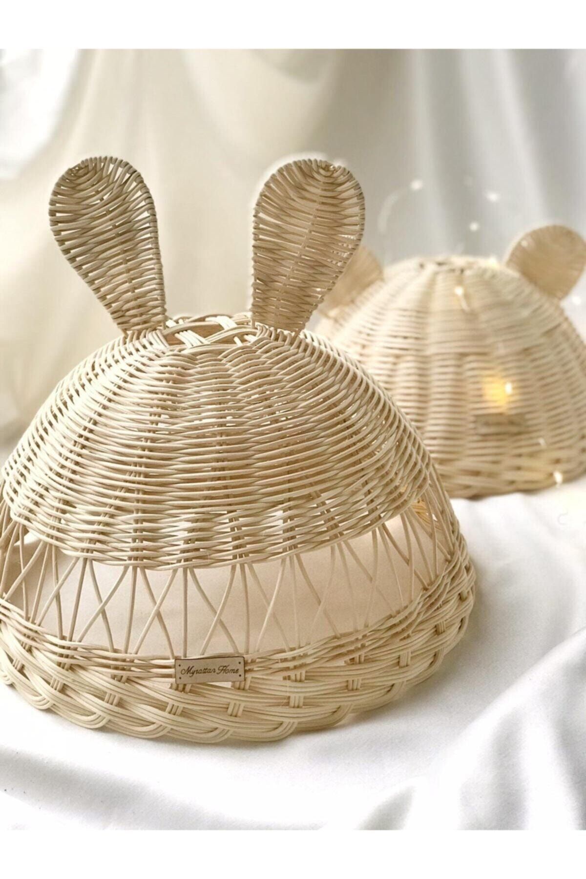 Myrattan Home Bambu, Hasır, Rattan Tavşan Kulak Avize – Aspendos