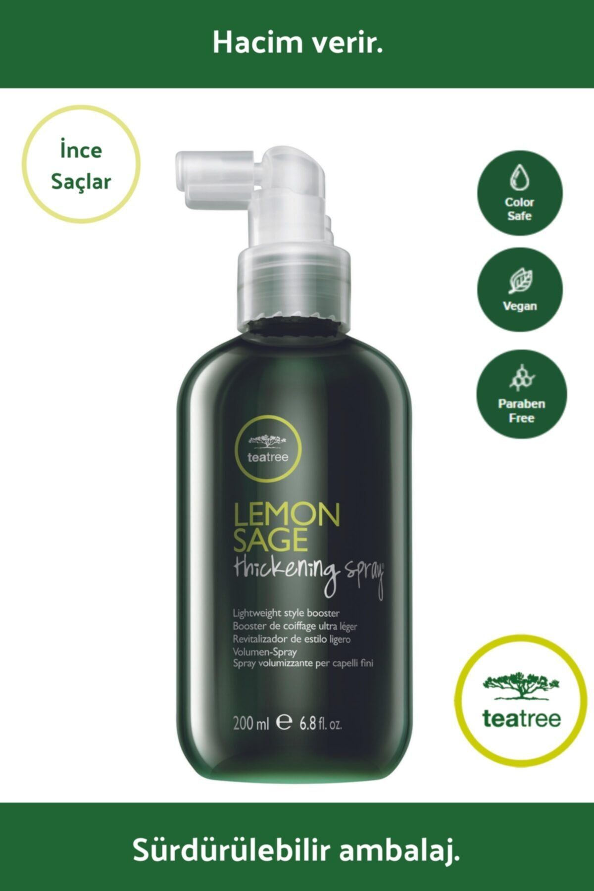 PAUL MITCHELL Tea Tree Lemon Sage Sprey 200 Ml