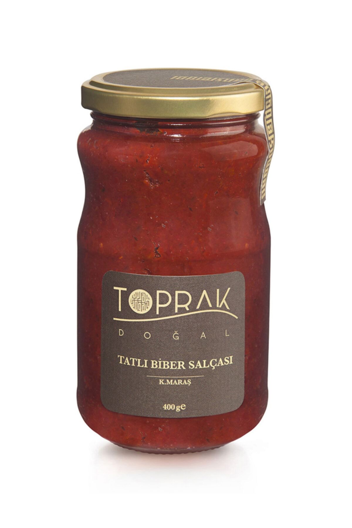 Toprak Doğal Tatlı Biber Salçası 400 G K.maraş