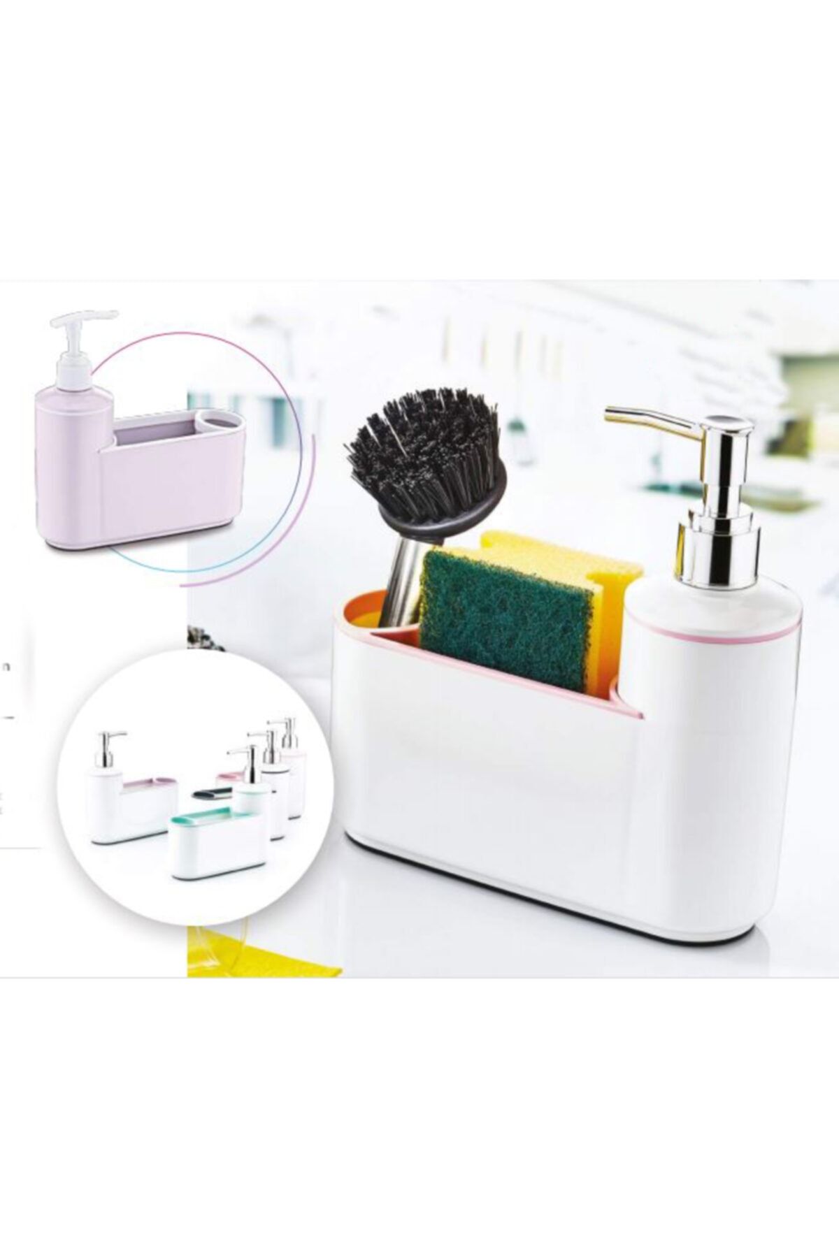 pro ithalat Elegance 3 Bölmeli Lavabo Organizer