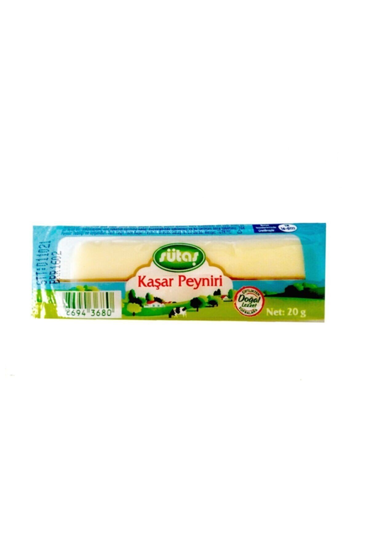 Sütaş Kahvaltılık Porsiyon Kaşar Peyniri 12x20 Gram