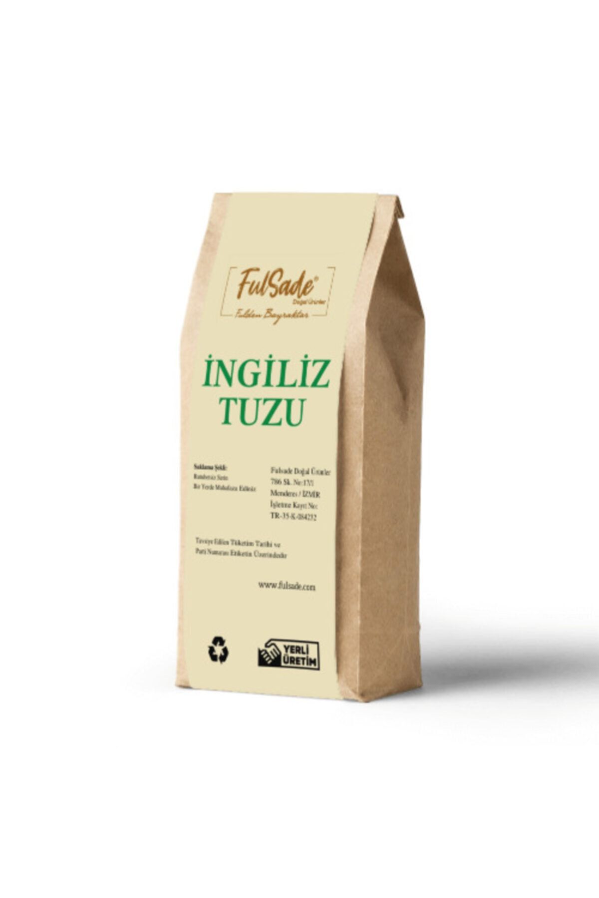 Fulsade Ingiliz Tuzu / Magnezyum Sülfat 250 Gr