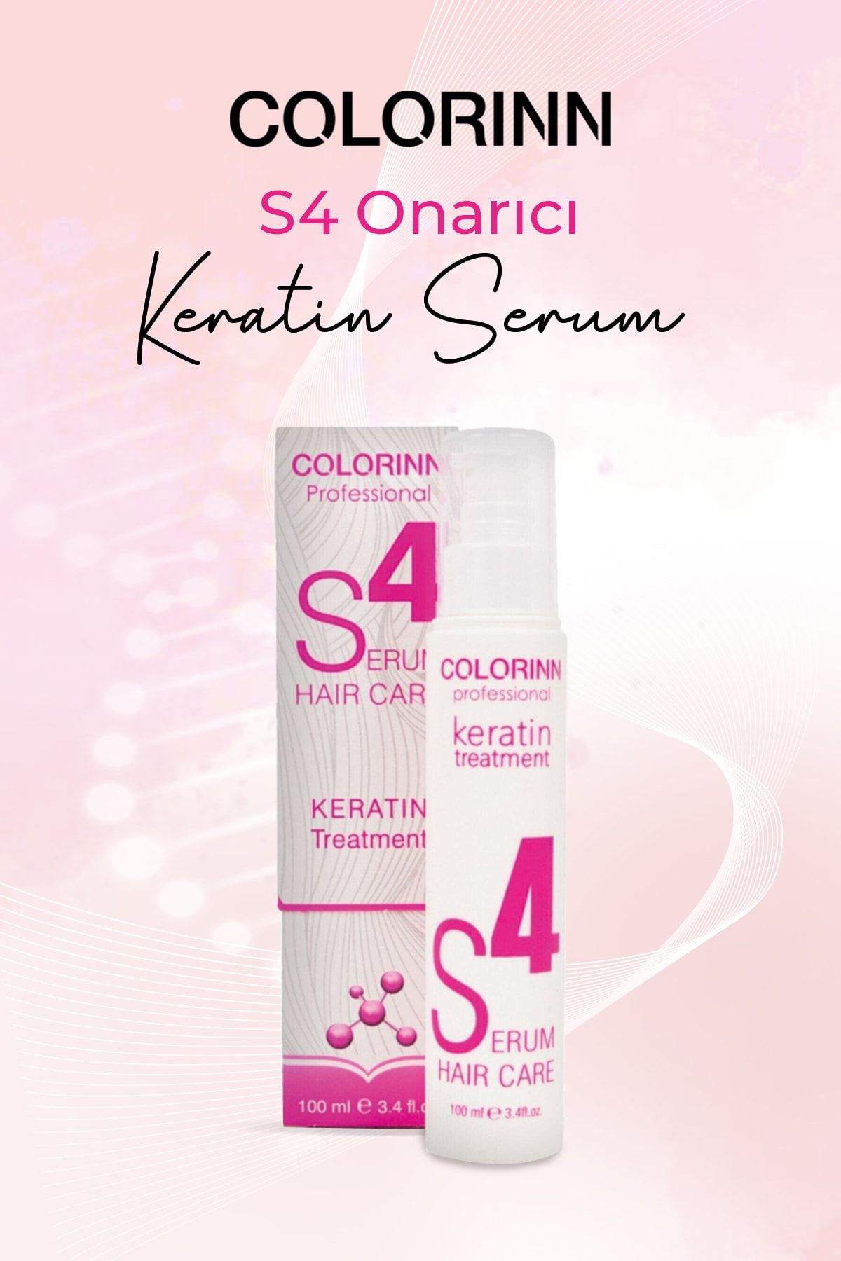 Colorinn S4 Onarıcı Keratin Serum 100 Ml