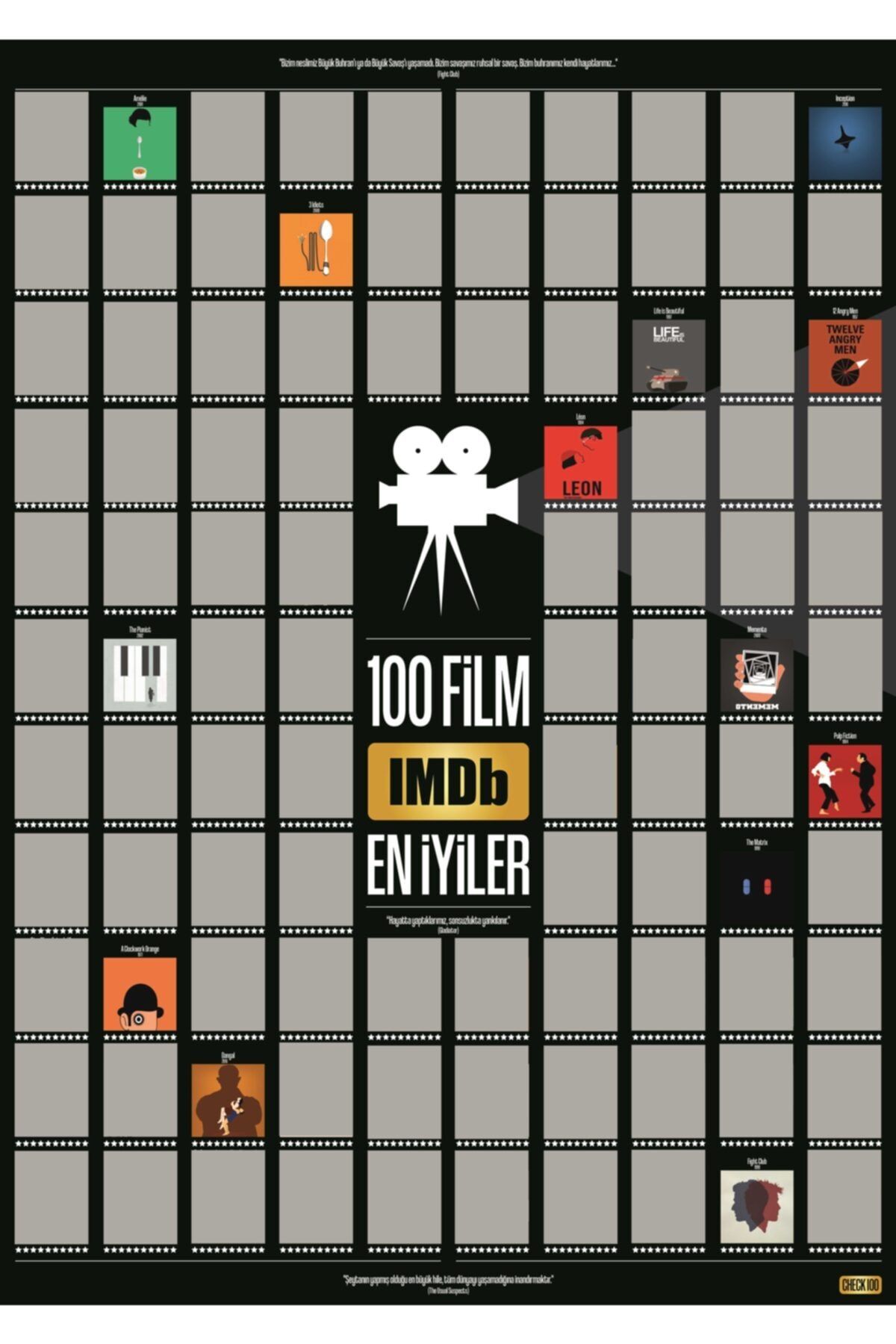 Check100 Imdb Top 100 Kazıkazan Film Posteri